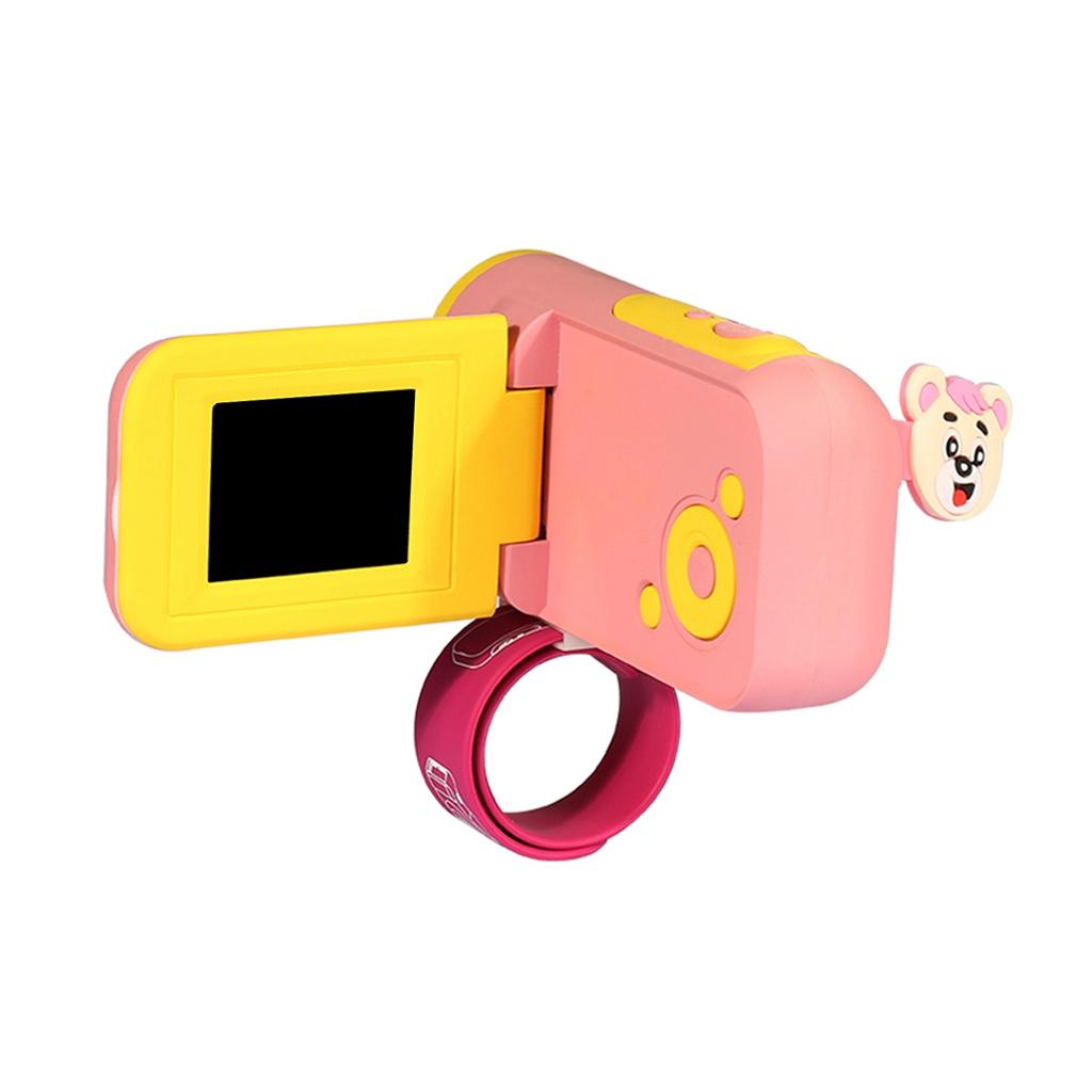 Digital Video Recorder Camera for   Festival Gift Toy 720P HD 16MP 1.77'' Screen Pink