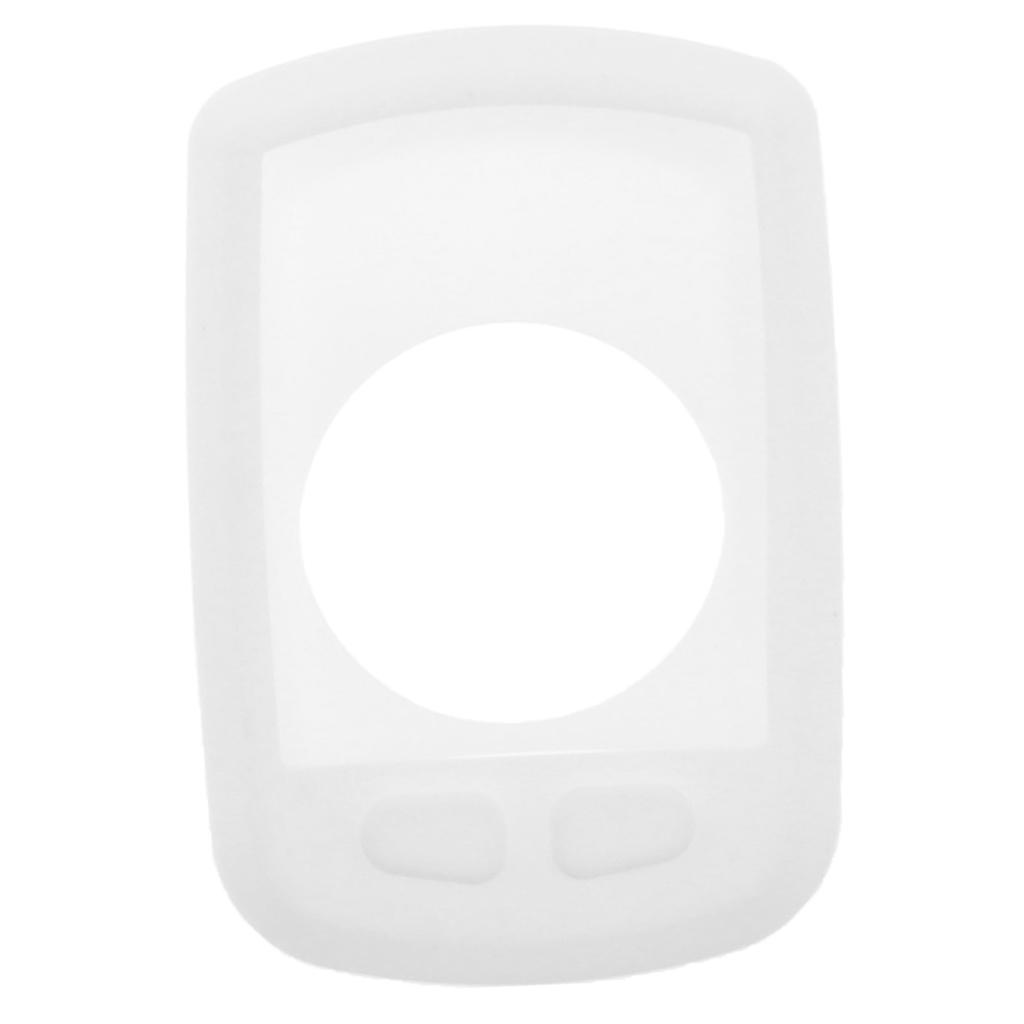 Silicone Case Cover Protect Frame for BB10/BB10S GPS Cycling Computer  white