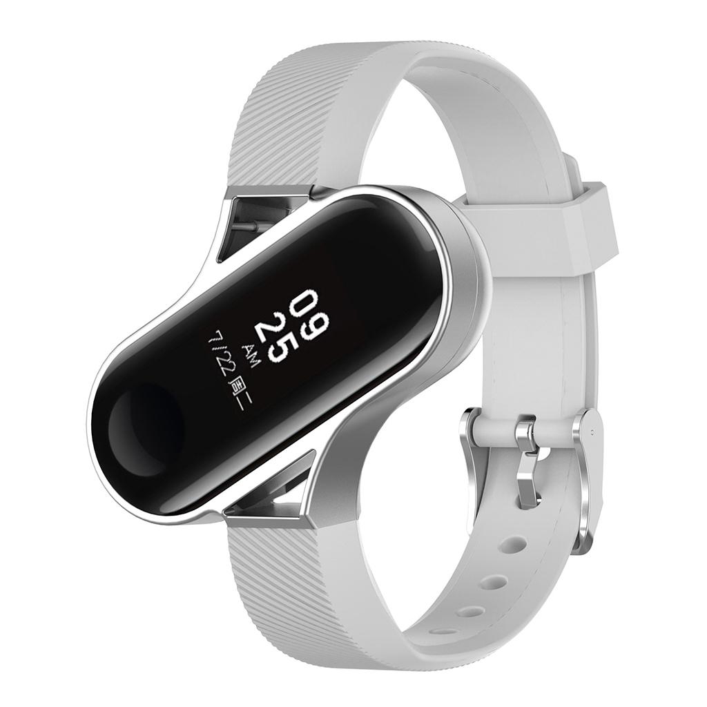 Smart Bracelet Replacement Wristband for Xiaomi Mi Band 3 gray