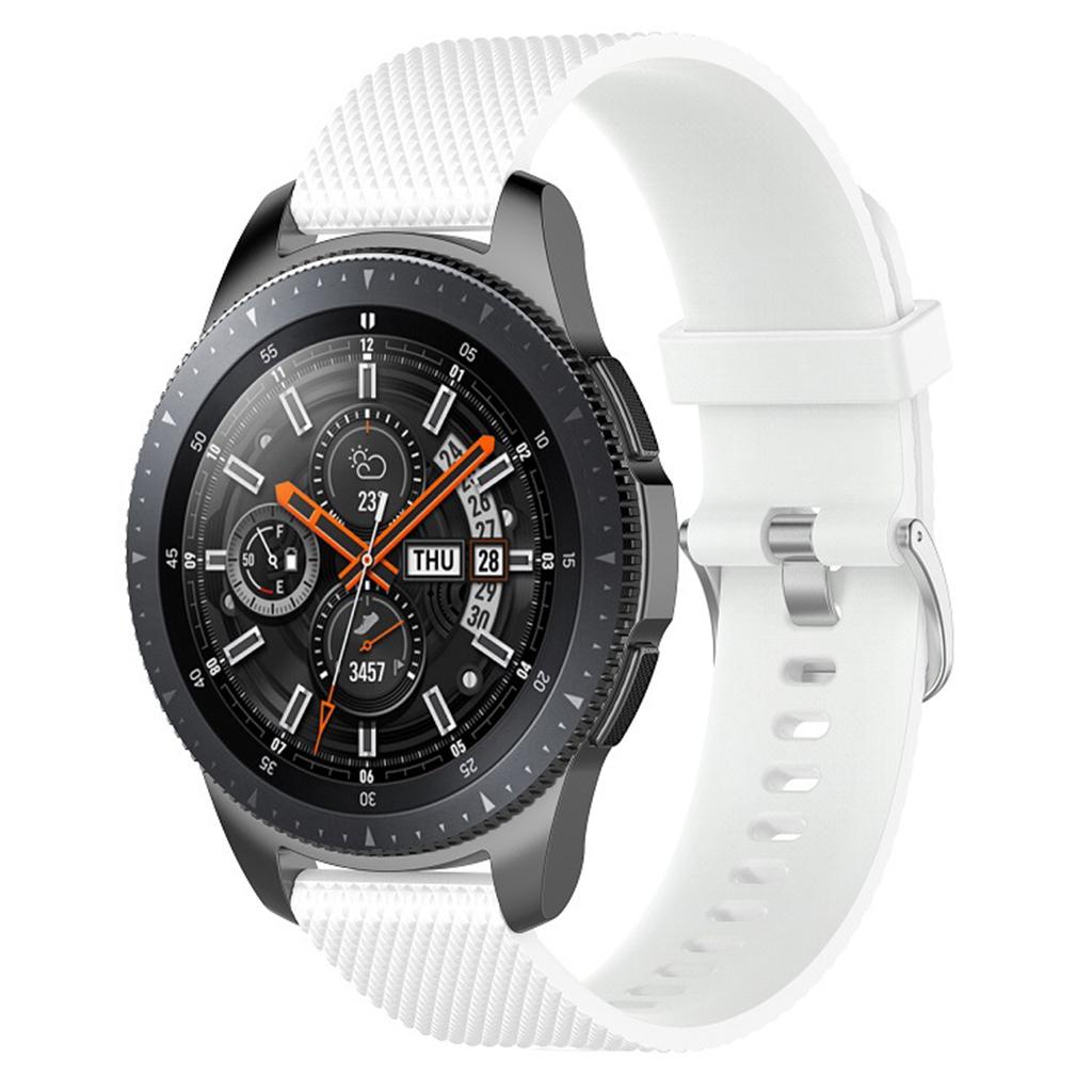 Soft Silicone Sport Watch Strap for Huawei Watch GT/ Honor Magic Watch White