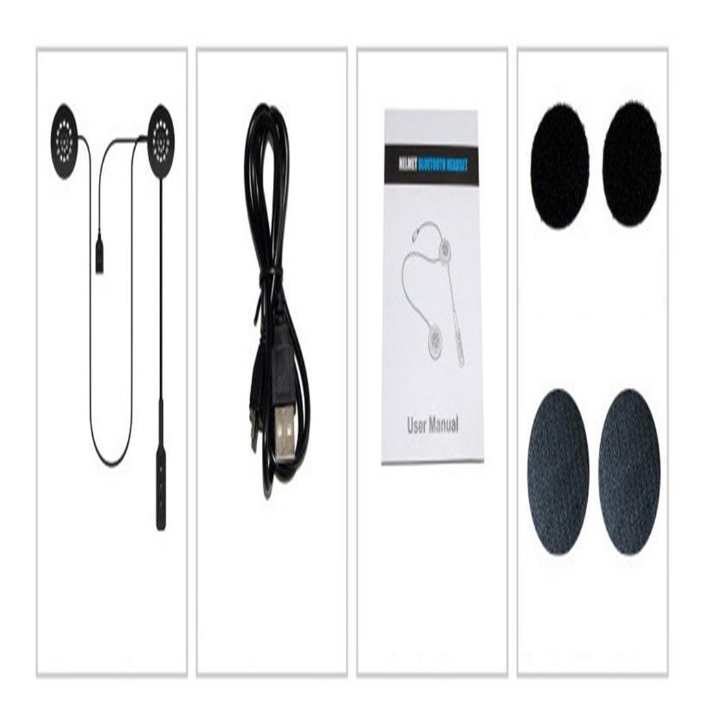 Motor Helmet Headphones Bluetooth Headset Walkie-talkie Hands-free Calling