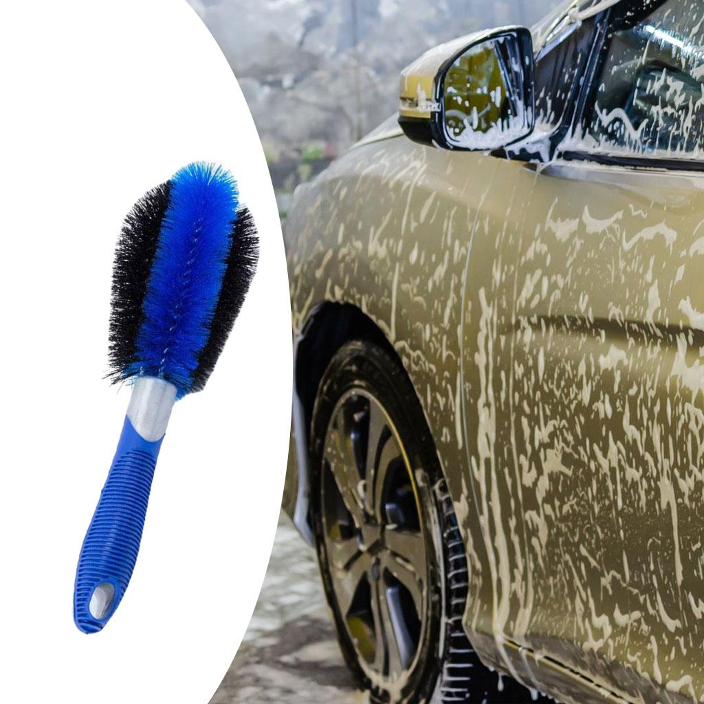 Car Wash Brush Decontamination Tool Exterior for Wheel Hub wheel hub short