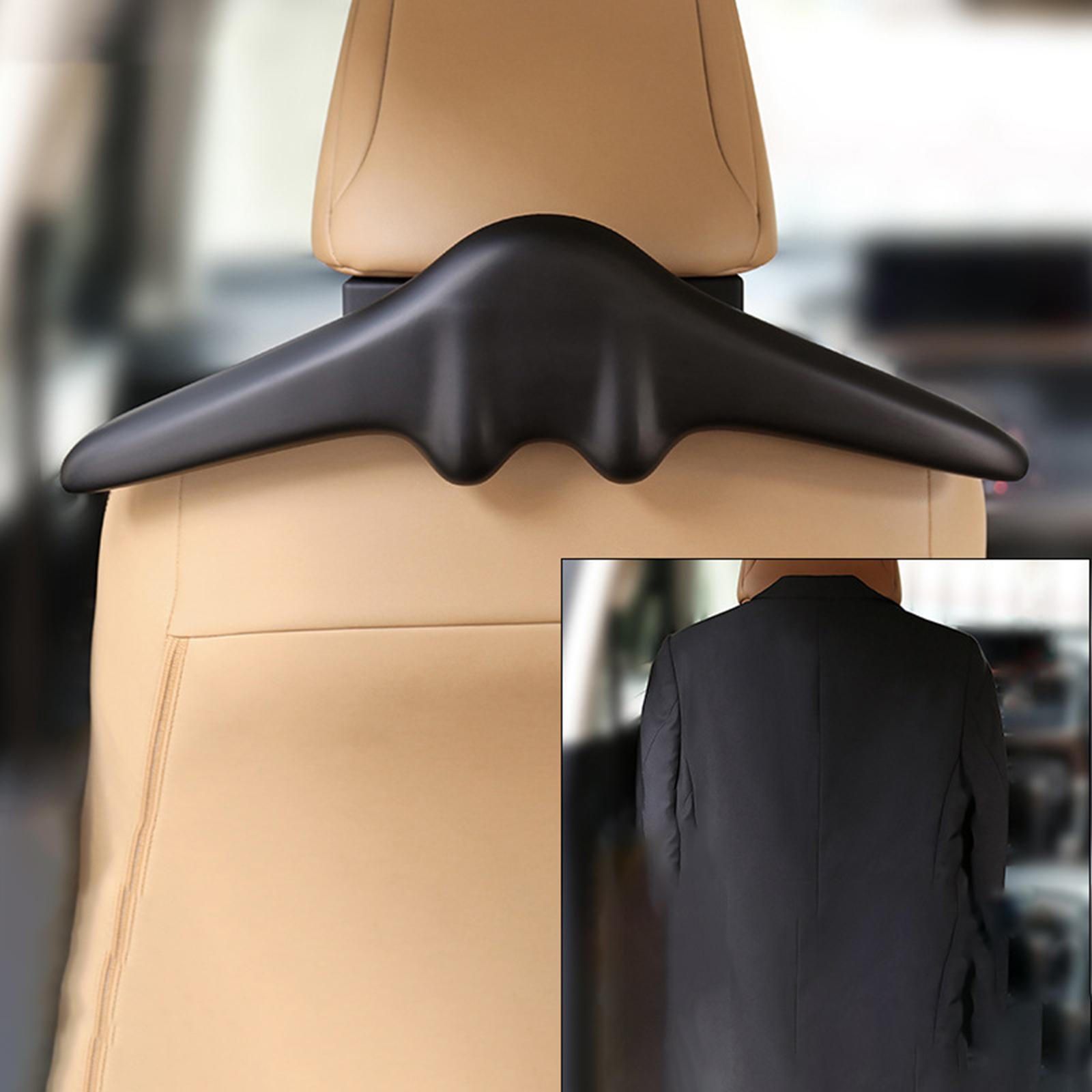 Multifunctional Car Coat Hangers Soft Holder Fits for Household Vehicle