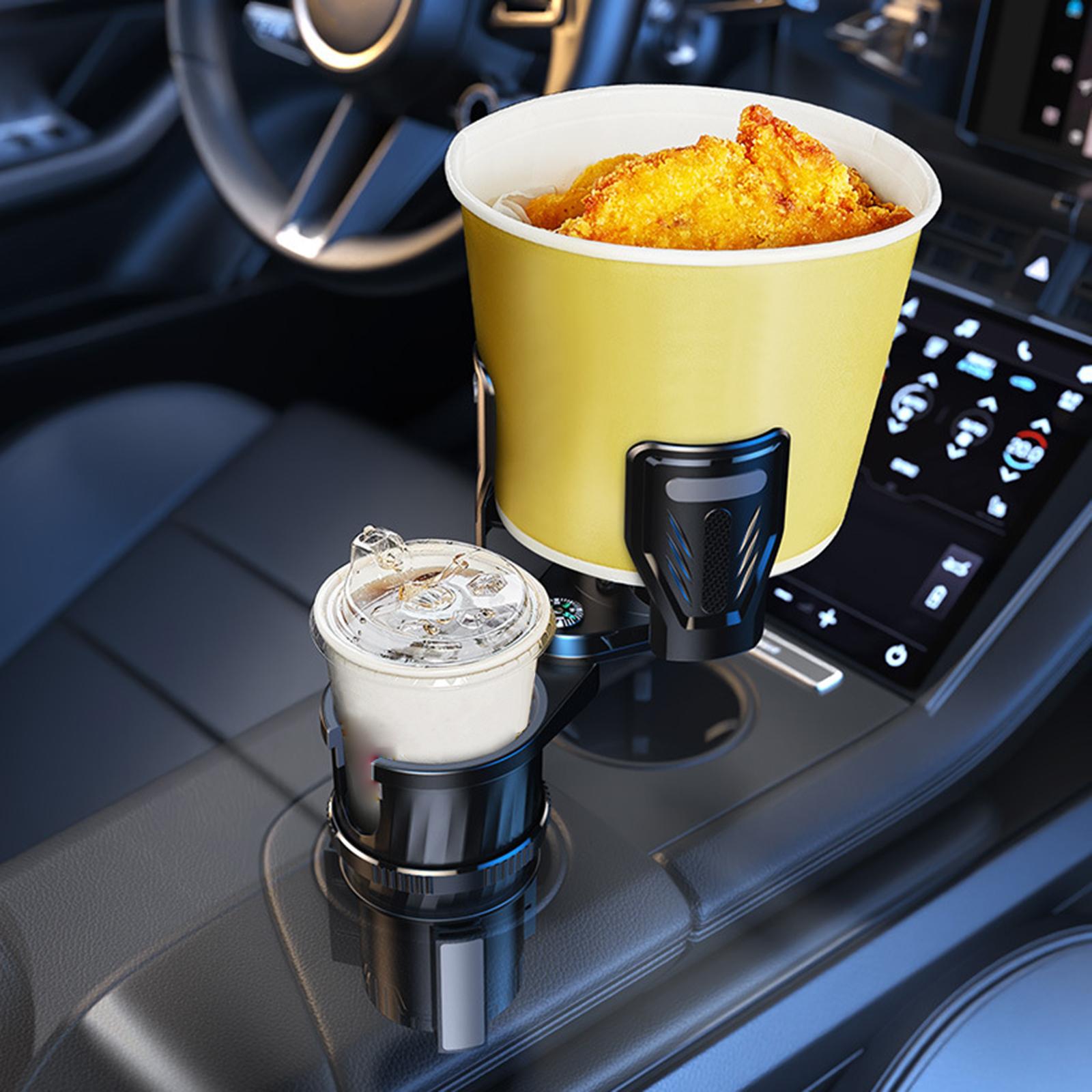 Car Cup Holder Expander Fit Beverage Cup Drink Placement