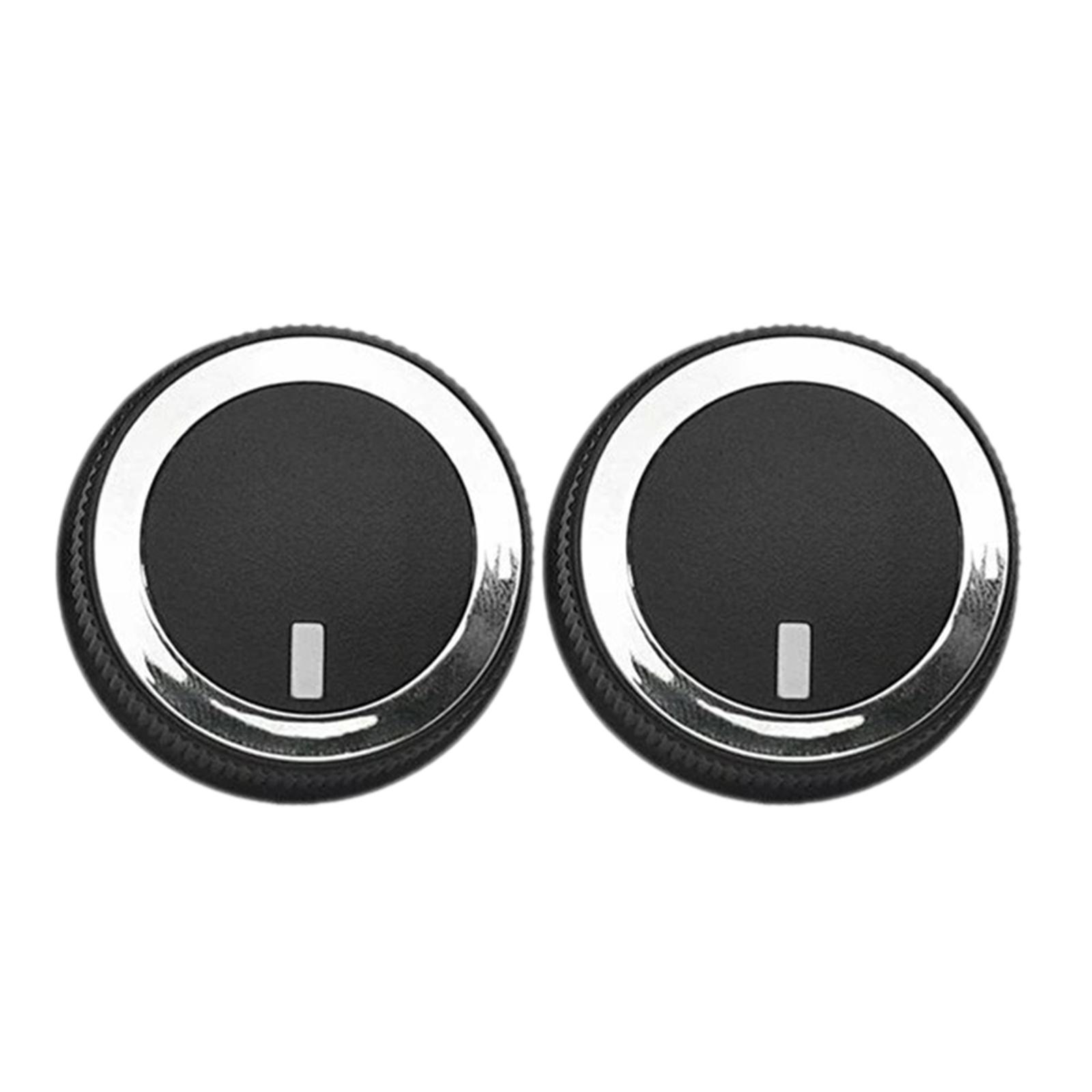 3Pcs AC Temperature Control Knob 84793085 Replacement Black Accessory