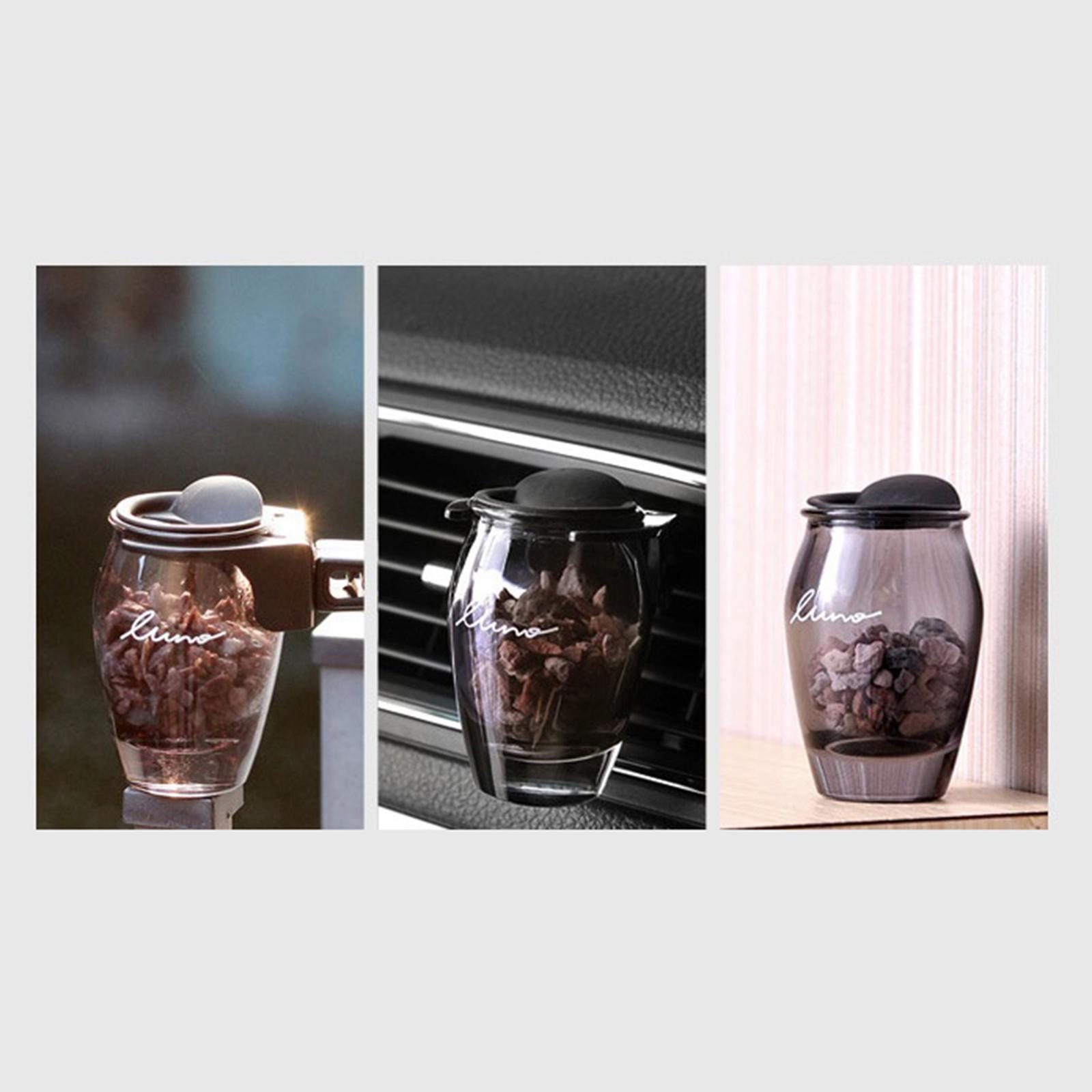 2xCar Outlet Essential Oil Diffuser Zeolite Fragrance Women & Men Encounter