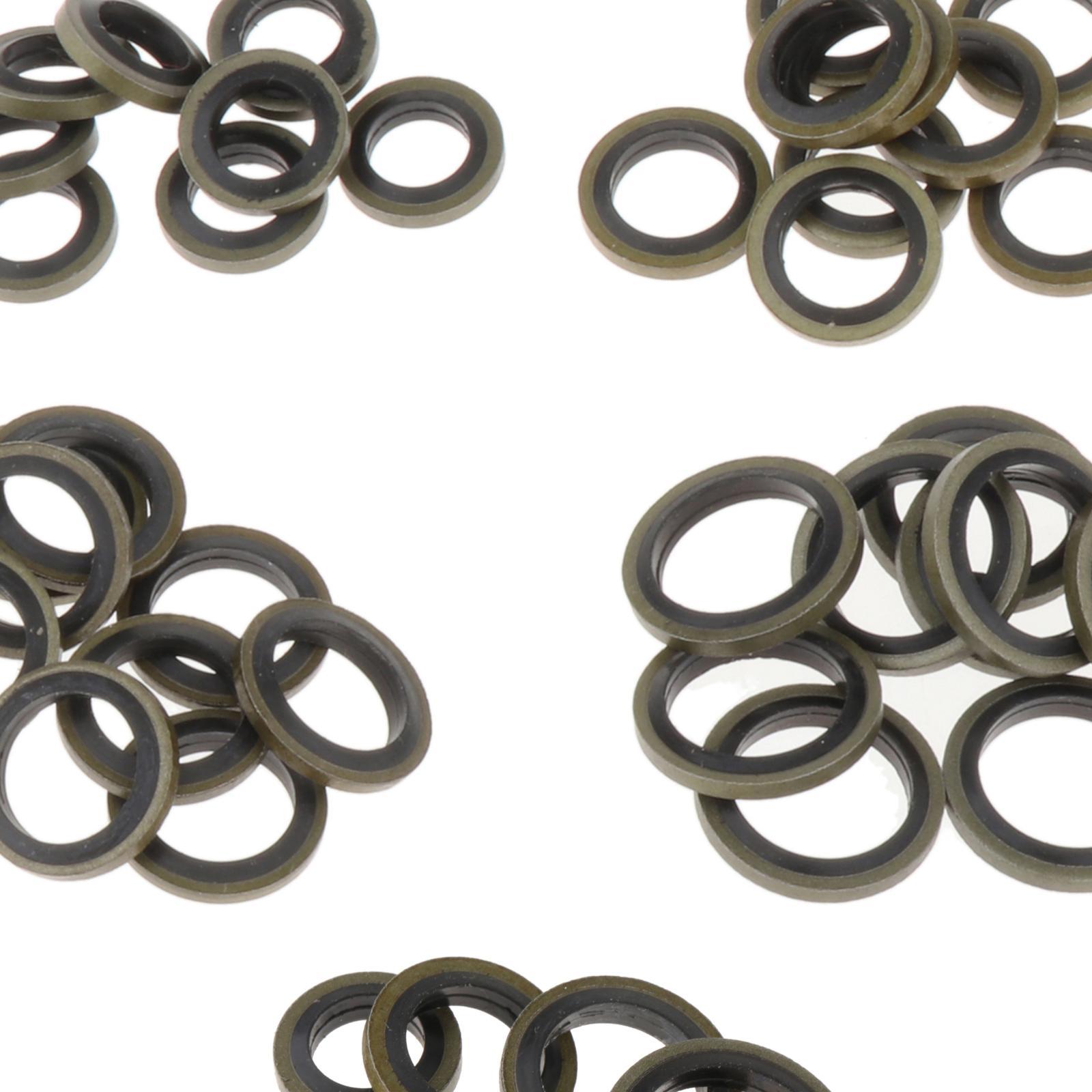 Bolt Fuel Sealing Washers Iron Washer Set for Car Motocross Replacement