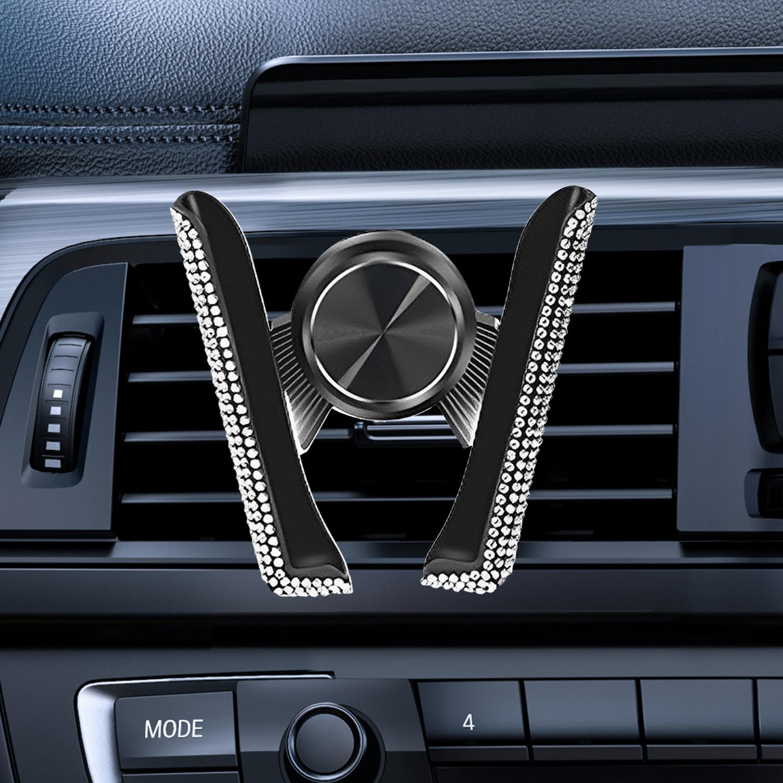 Bling Car Phone Holder Universal Mini Accessories for Automobile Women