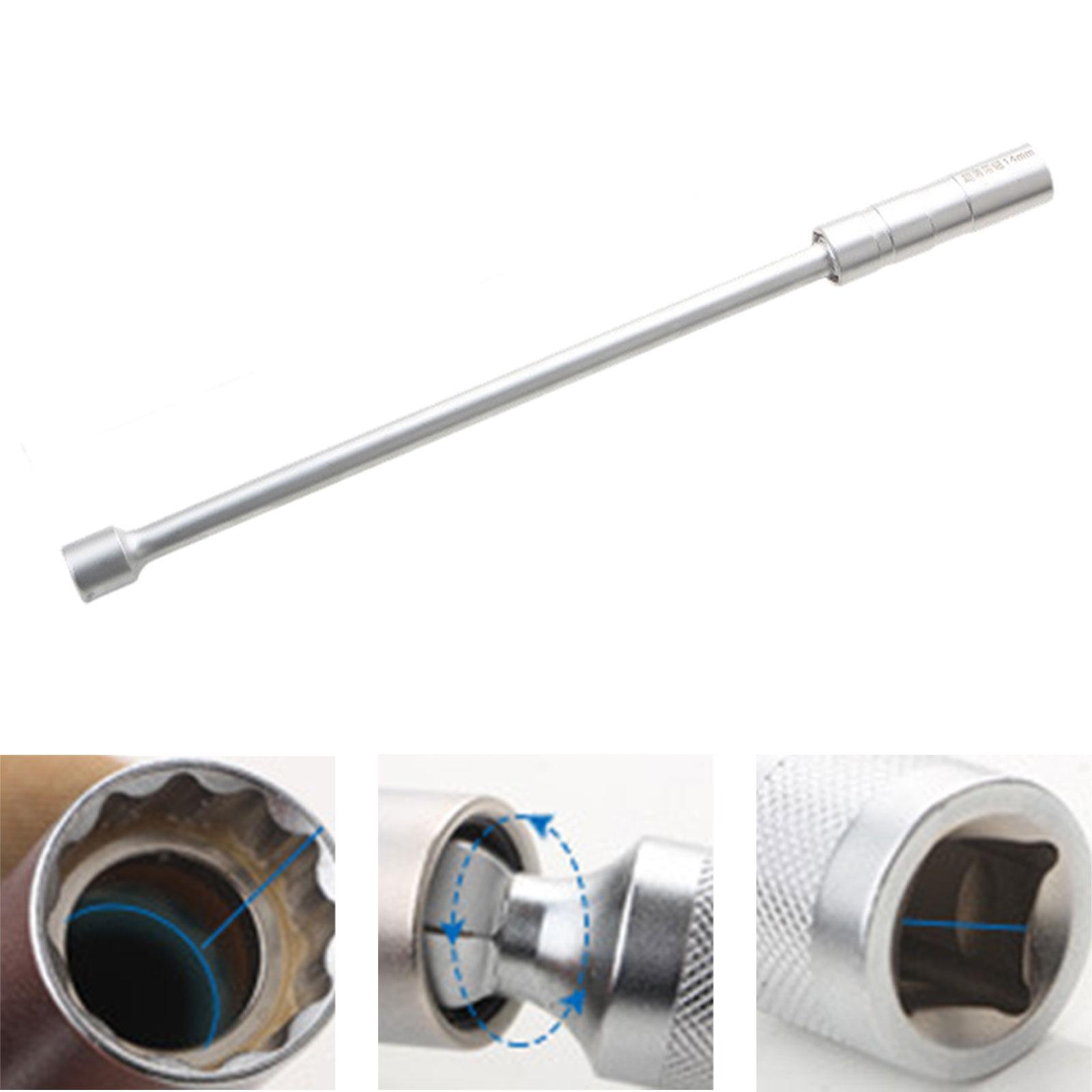 Magnetic Spark Plug Sleeve Socket Polished for Car Automobile Repairing 14mm