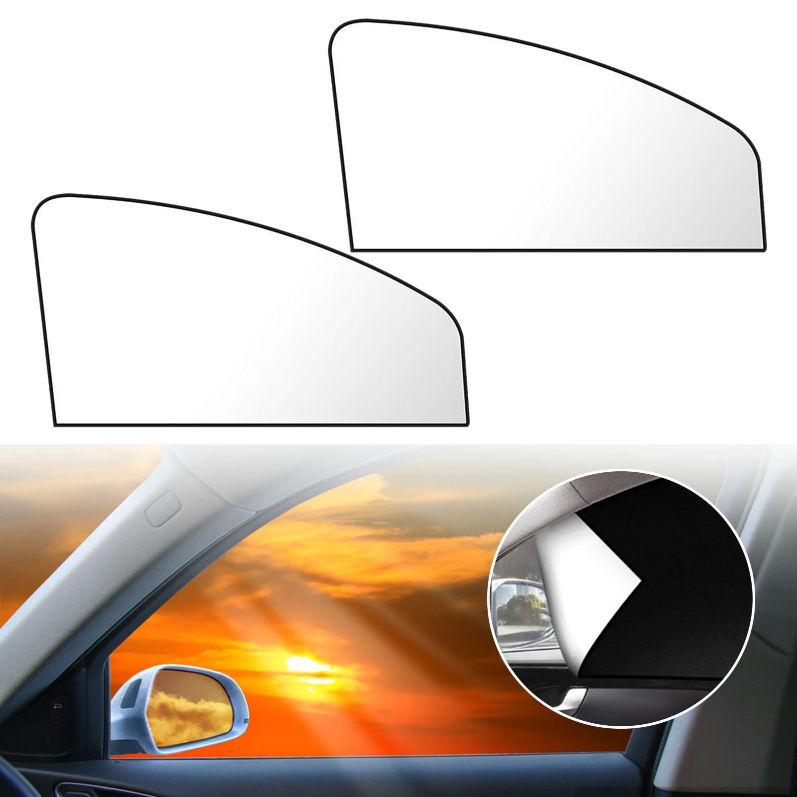 2x Magnetic Sunshade Truck Napping Foldable Sun Protection Side Window Shade Right