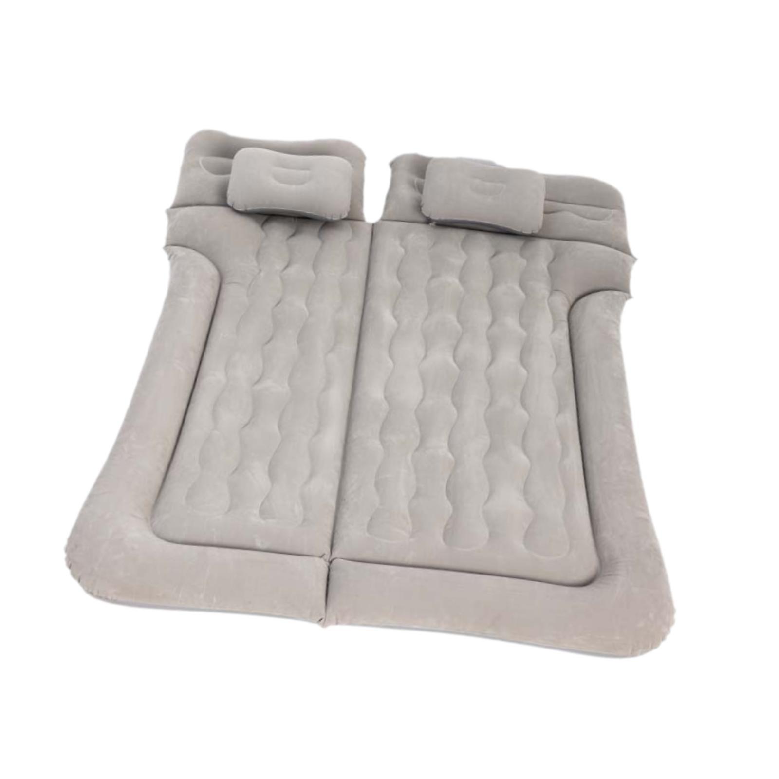 SUV Inflatable Air Mattress Waterproof Camping Mattress for Beach Chair Grey