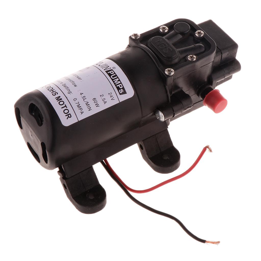 4.0L/min Agricultural Electric Water Pump Micro High Pressure Sprayer  24V Double Hose 