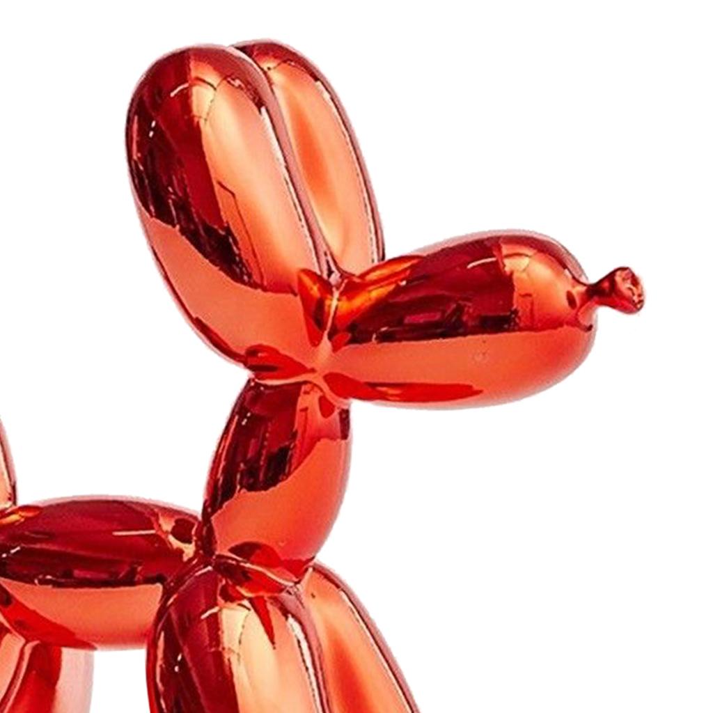 Nordischen stil Harz Ballon Hund Tierfigur Statue Tischplatte Ornament