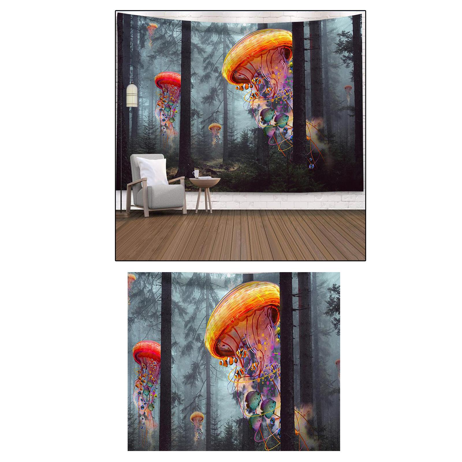 Nature Tapestry Wall Hanging Bedroom Living College Decor Style1 200x150cm