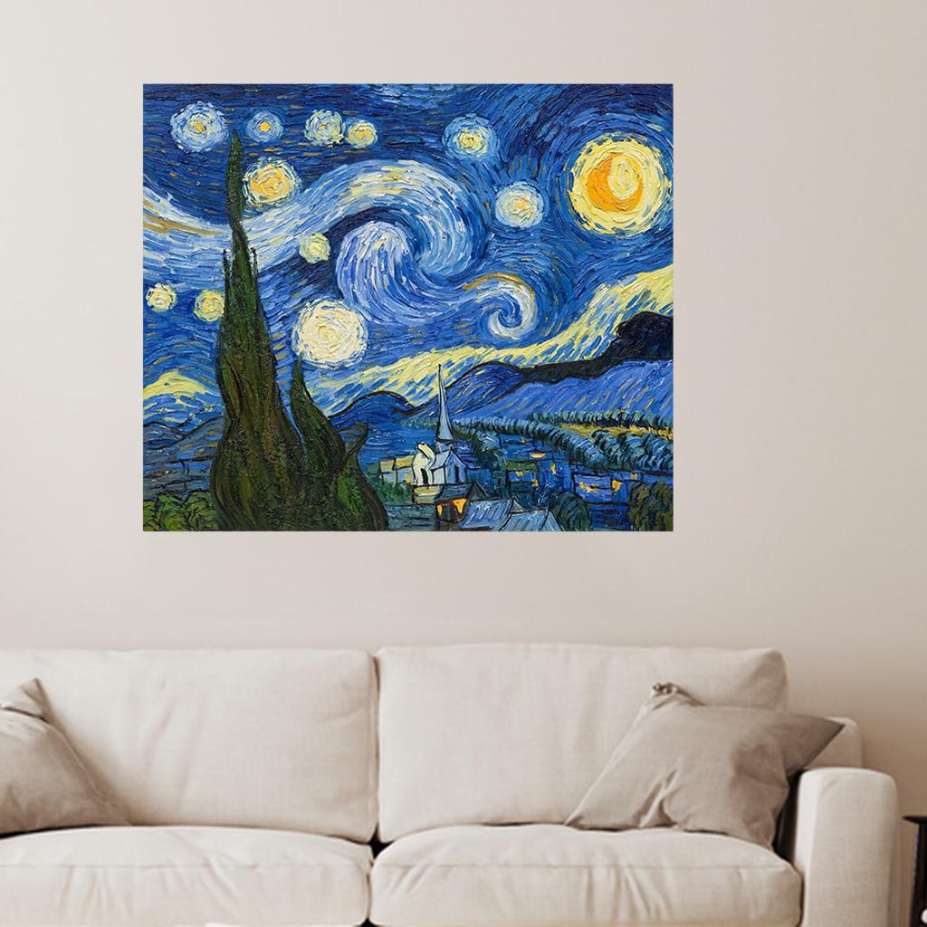 Van Gogh Starry Night 5D Diamond Painting Kits Craft Cross Stitch 80x65cm