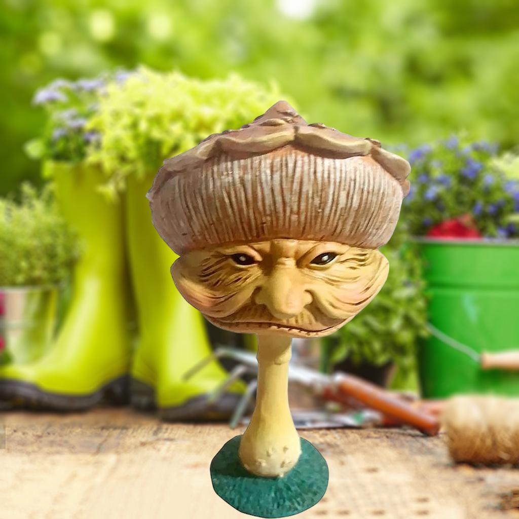 Cute Miniature Fairy Mushroom for Art Garden Lawn Decoration Kids Room