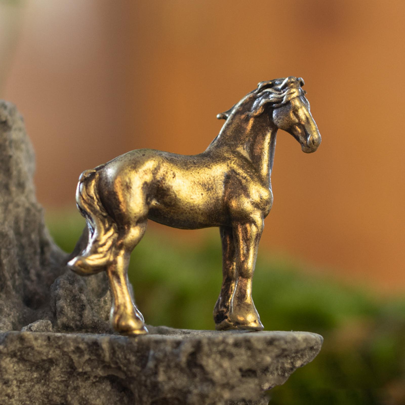 Multipurpose Horse Statue for Landscape Pavilion Festivals DIY Accessories