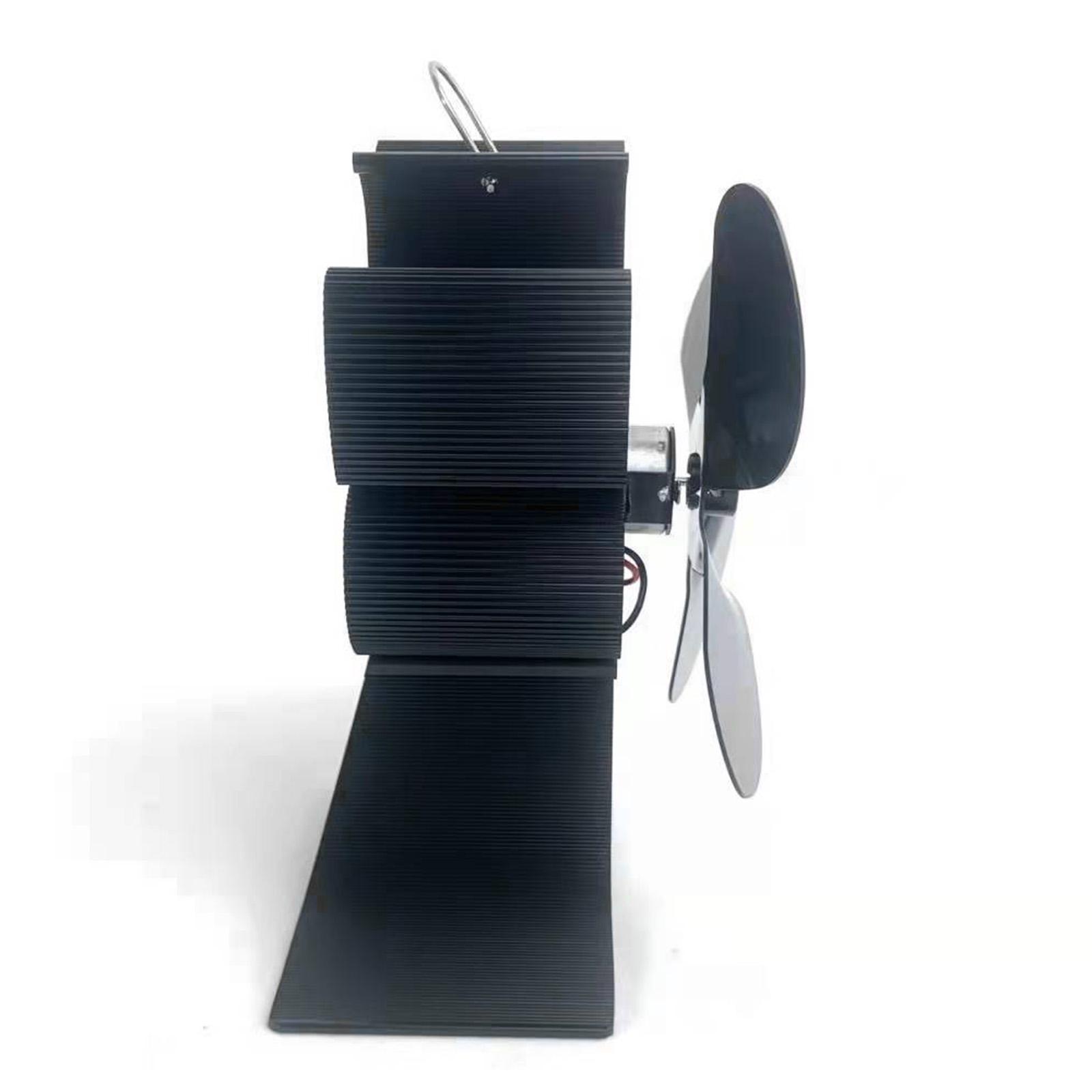 Fireplace Fan Efficient Heat Distribution Eco Fan Heat Powered Stove Top Fan