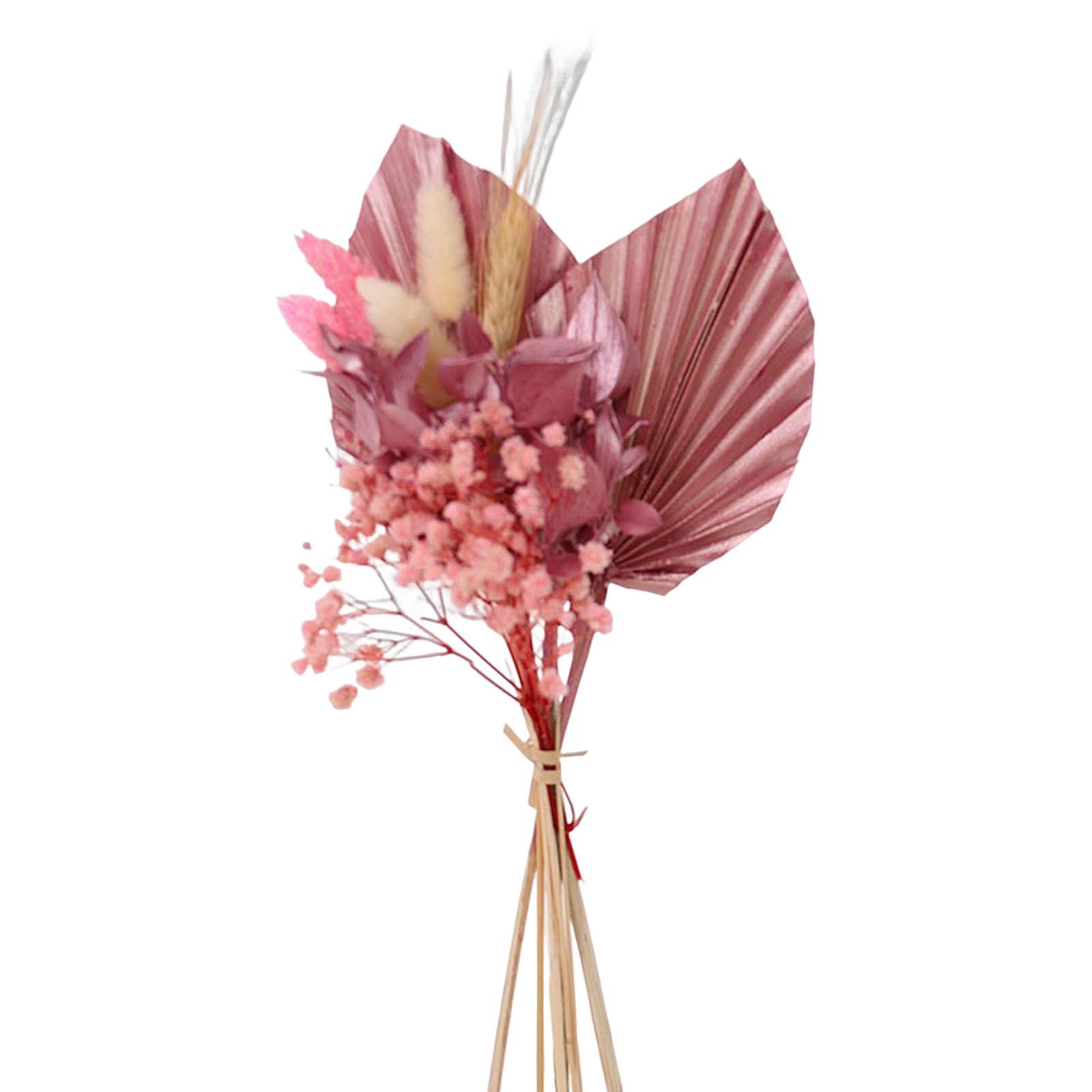 Real Dried Palm Leaves Bouquet Leaves Dried Flower for Party Style B
