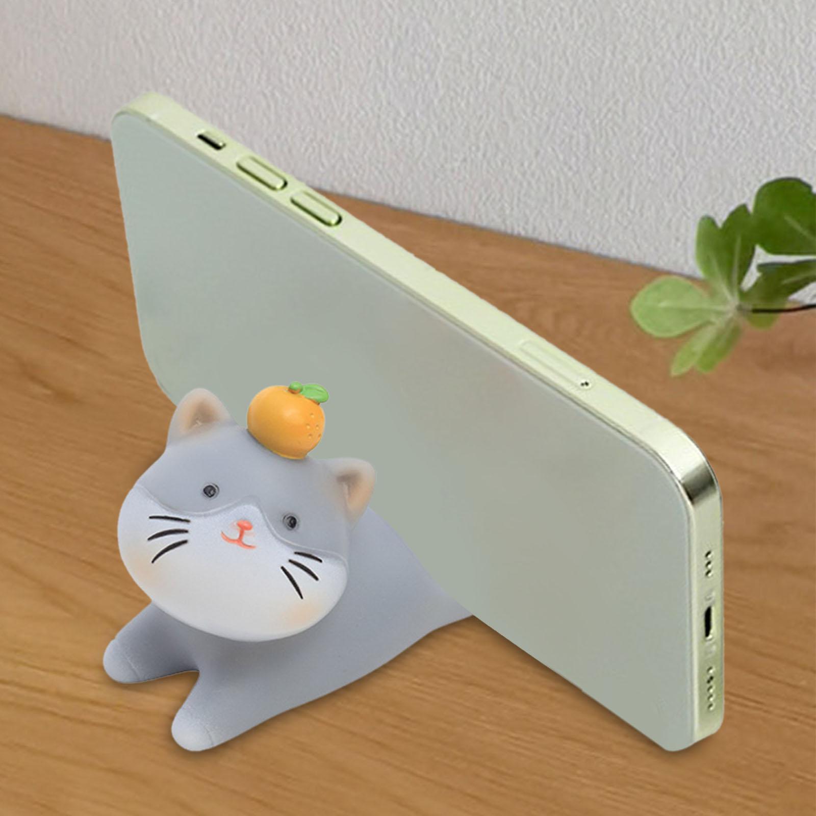 Cute Animals Phone Holder Phones Rack Smartphone Bedroom Cellphone Bracket Cat