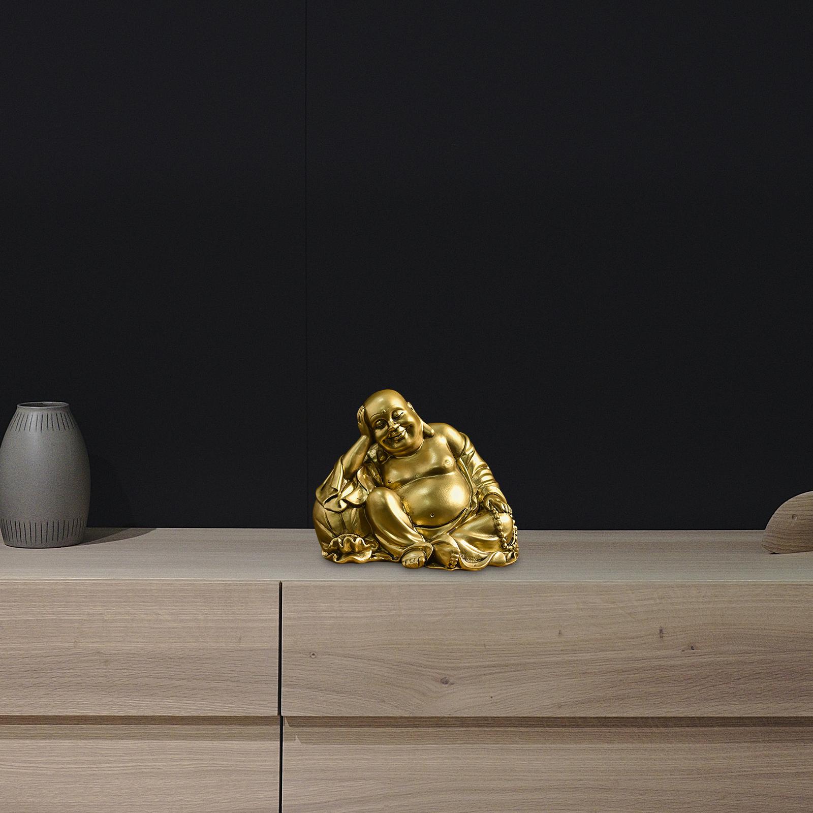 Maitreya Buddha Statue Aesthetic Desk for Living Room Restaurant Anniversary Style B