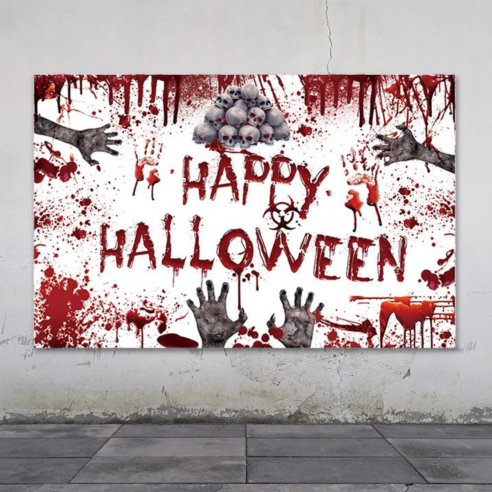 Halloween Photography Backdrop Party Supplies Props Halloween Backdrop Style D