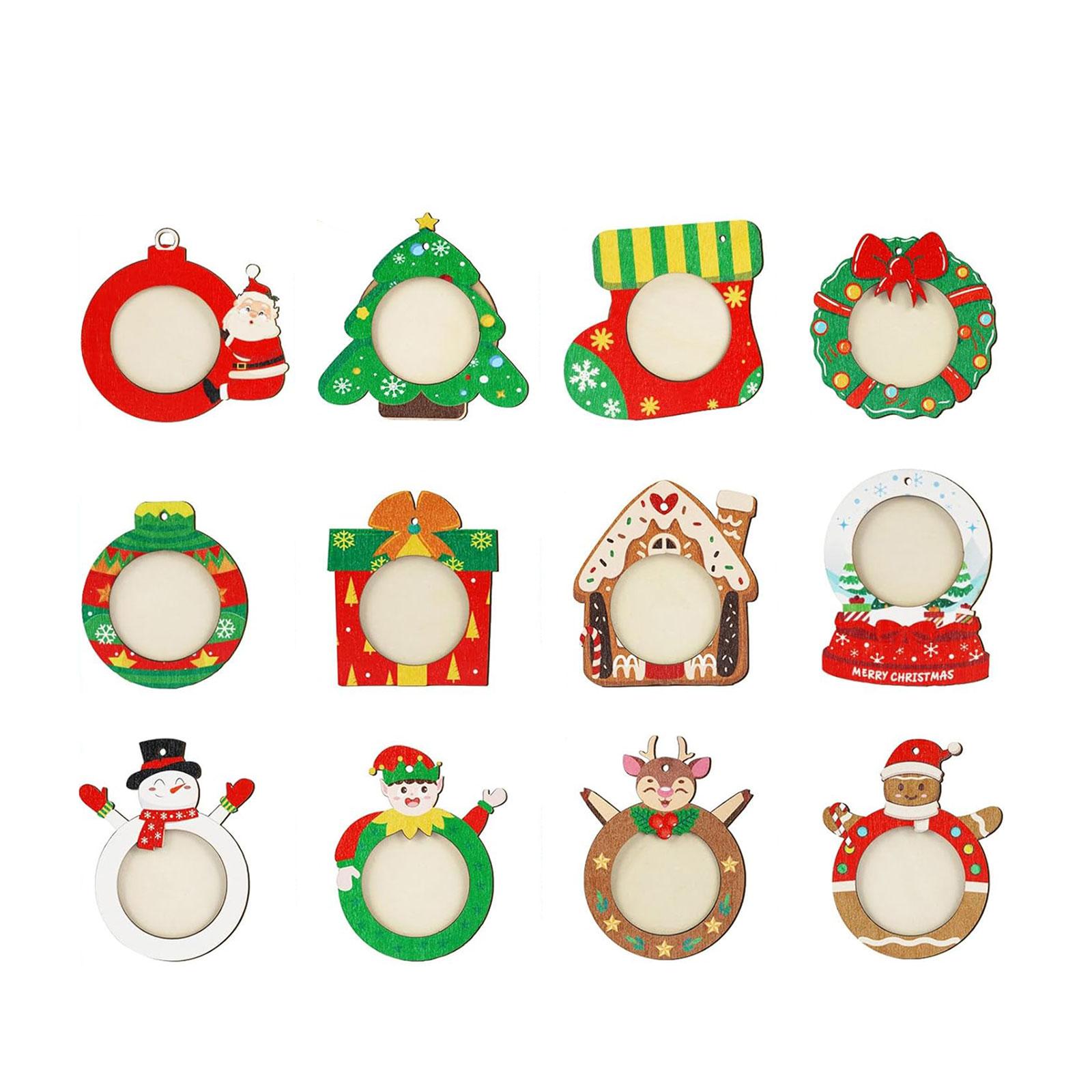 Christmas Picture Frame Ornaments