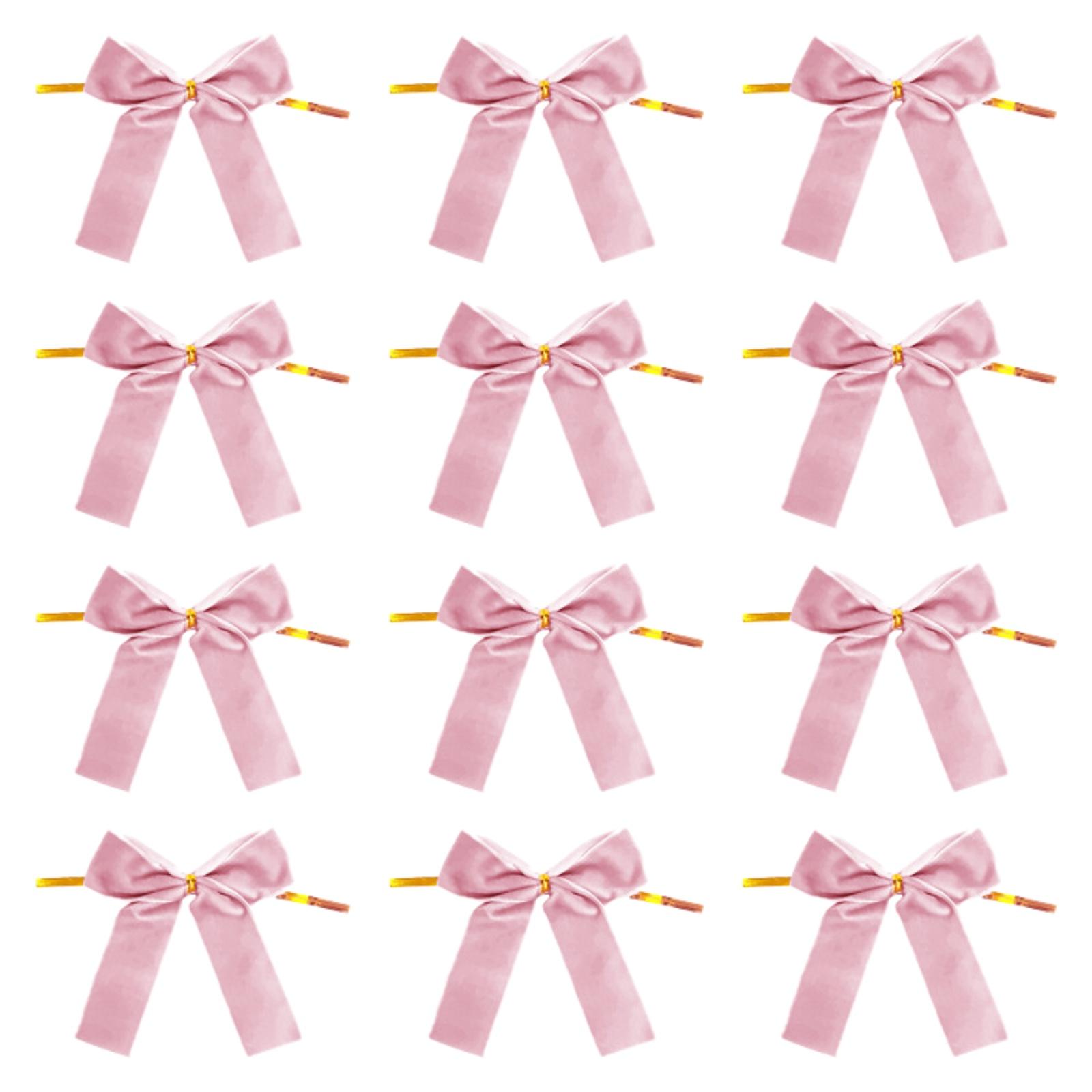 Christmas Tree Bows Pink
