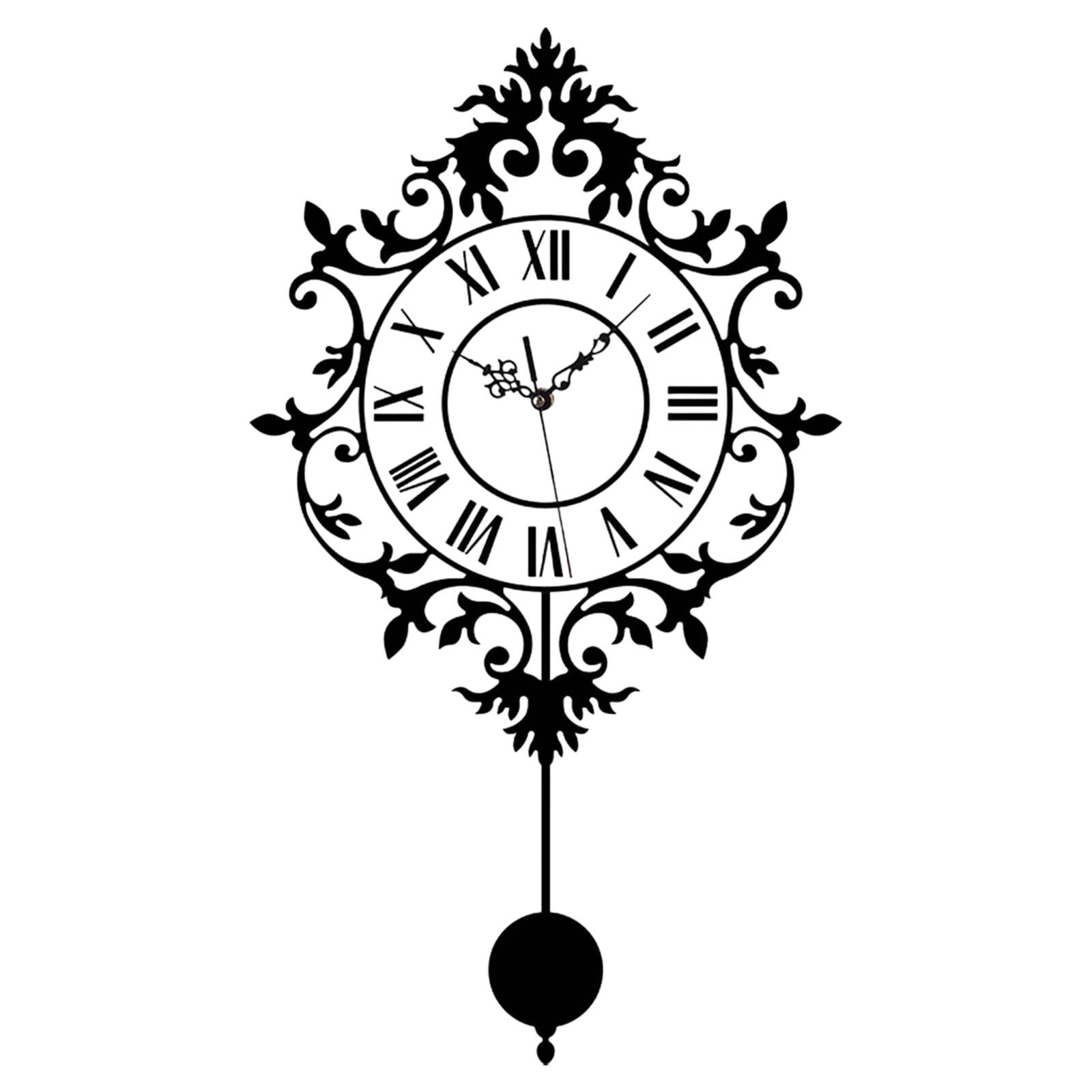 Wall Clock Roman Numerals