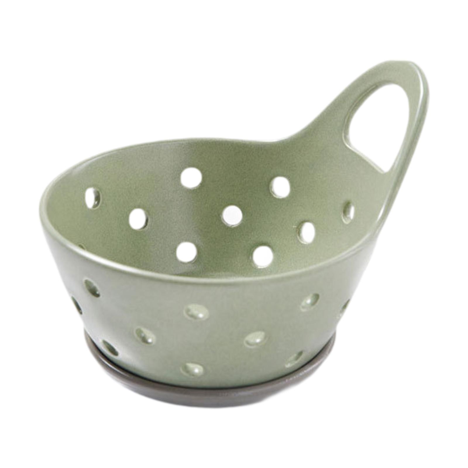 Ceramic Fruit Drainage Bowl