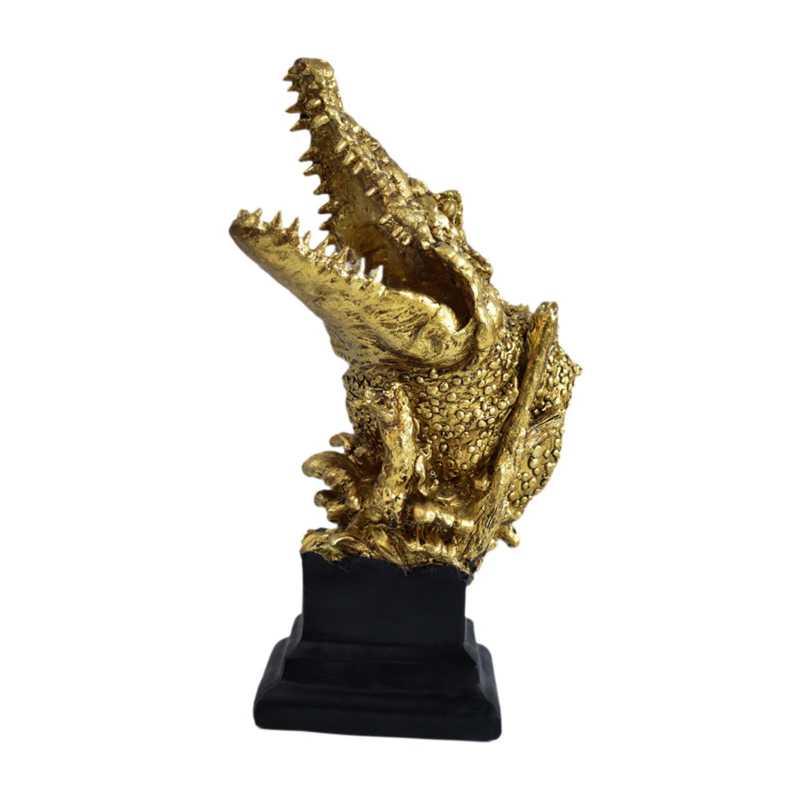 Crocodile Head Statue