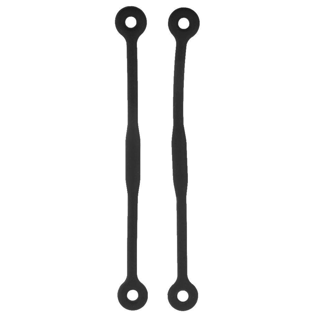 4x2x Shockproof Tennis Squash Racket Vibration Dampeners Black