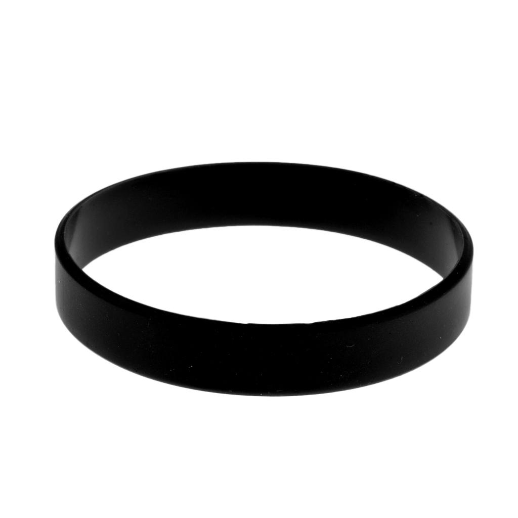 12X Sport Baller Band Silicone Rubber Wristband Bracelet Cuff Bangle