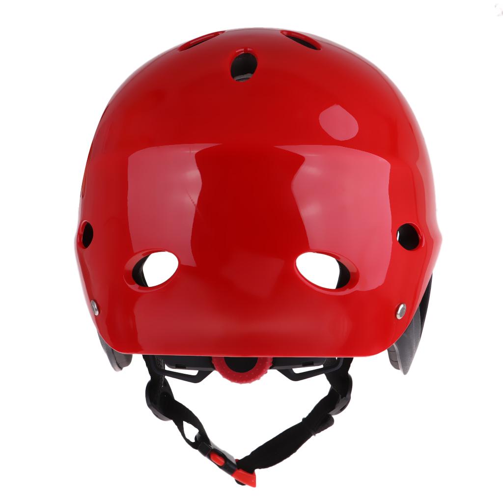 Water Sports Safety Helmet Adult Kids Child Impact Hard Cap for Kayak Canoeing Boating Sailing Surfing Rescue Gear Equipment