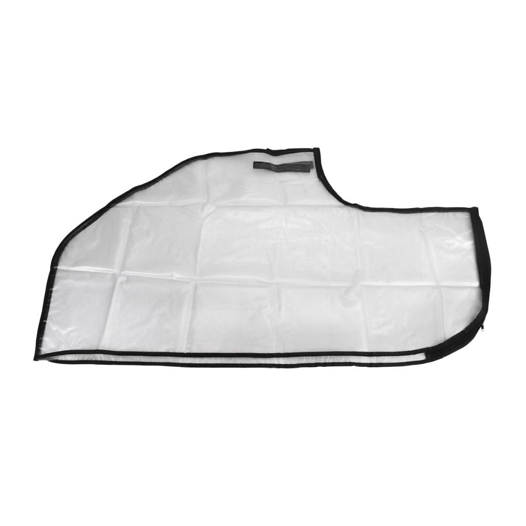 Zipper Golf Clubs Bag Waterproof Rain Cover - Foldable Protection Shield Case