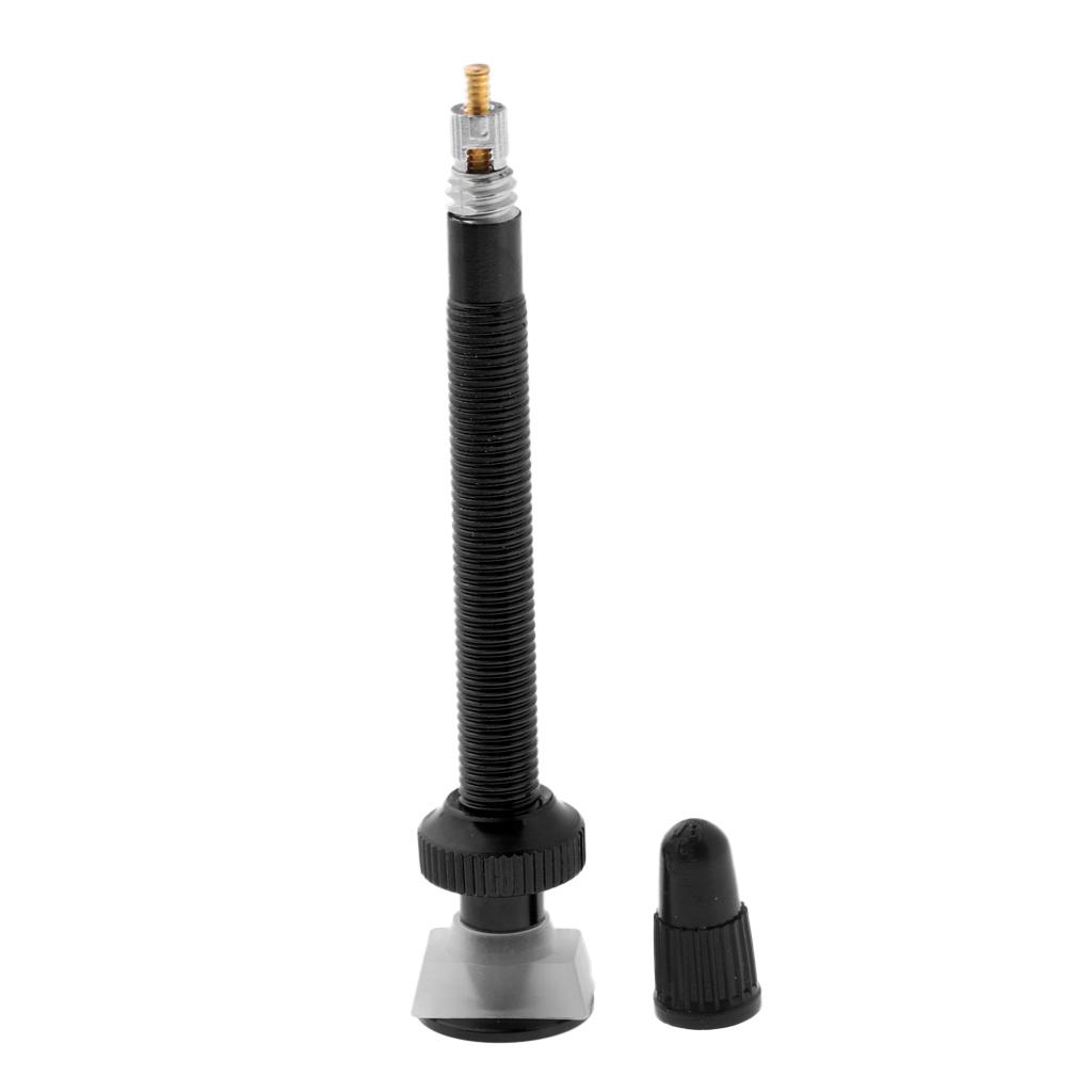 Bicycle Tire Nozzle Bike Valve Adapter Ball Pump Needle Nozzle Black-60mm