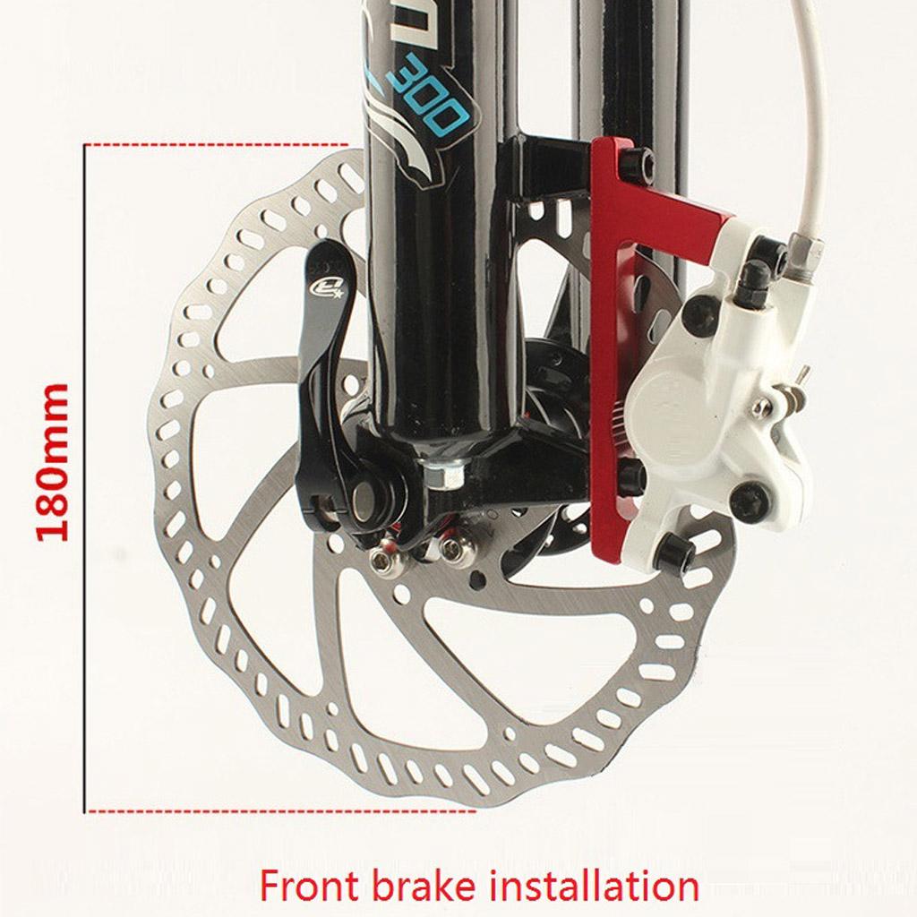 simhoa Bike Disc Brake Adaptor Mount Bracket 160mm to 180mm Adjuster 