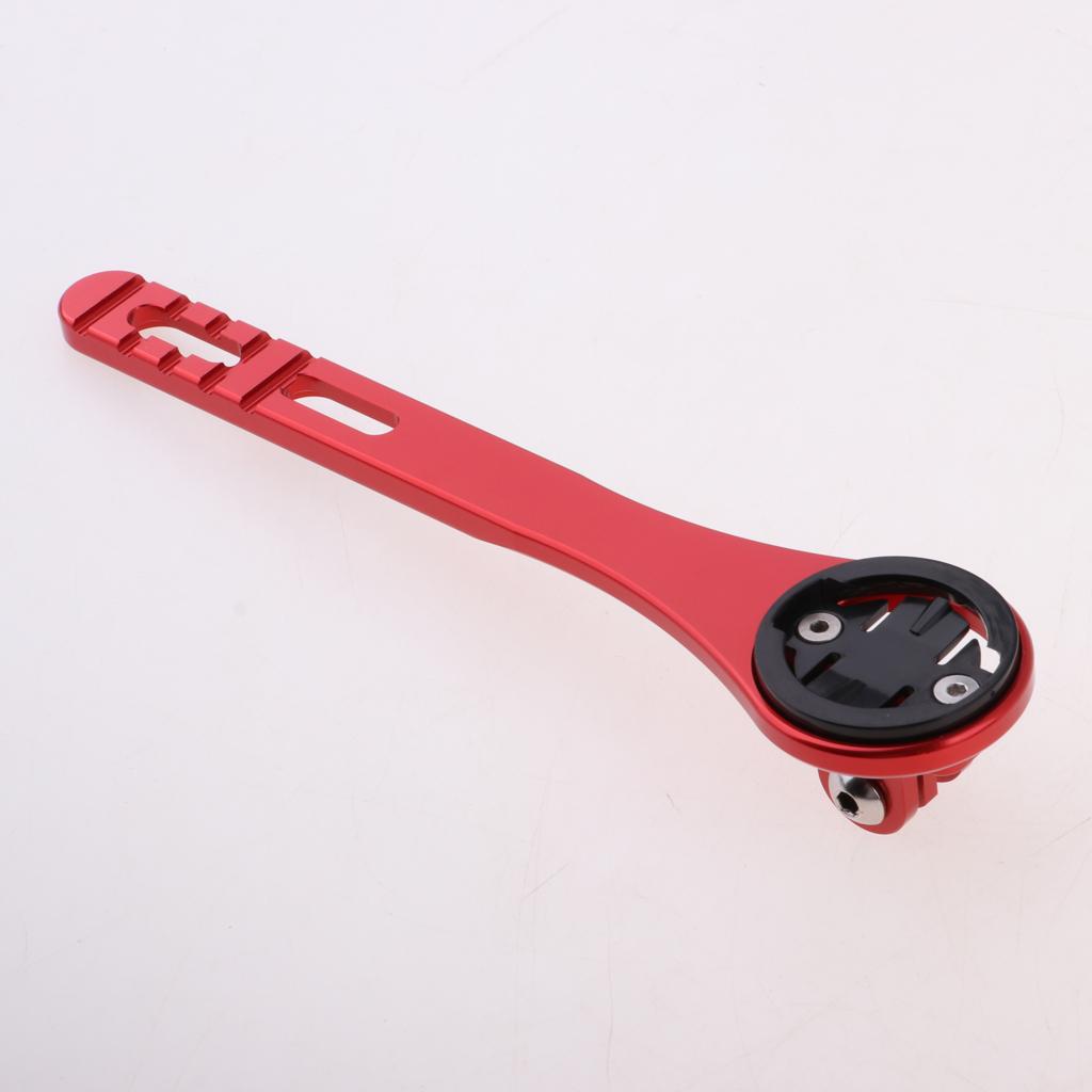Bike Bicycle Computer Mount Handlebar GPS Holder for Sports Camera Red