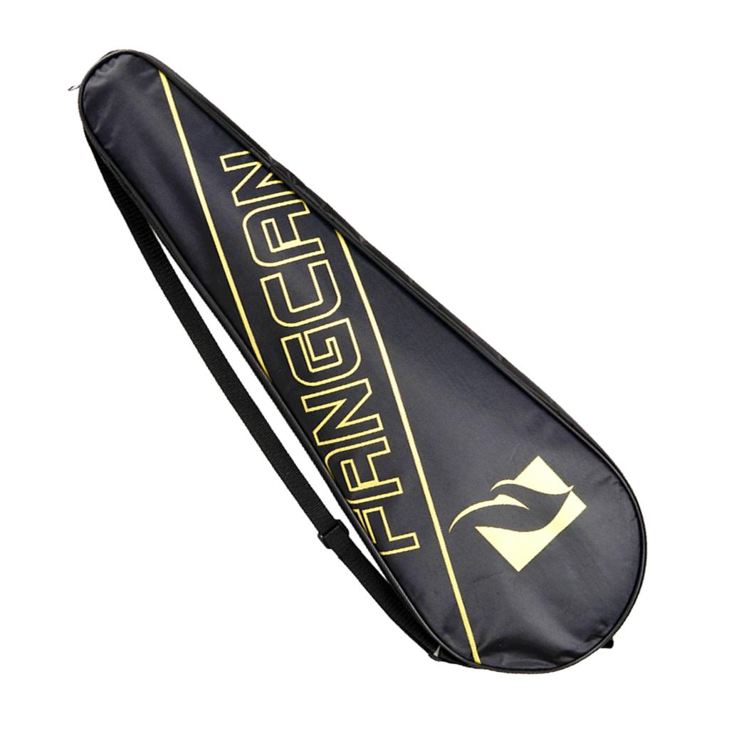 Sport Badminton Racket Bag Single Shoulder Outdoor Multi-Purpose Pack Yellow