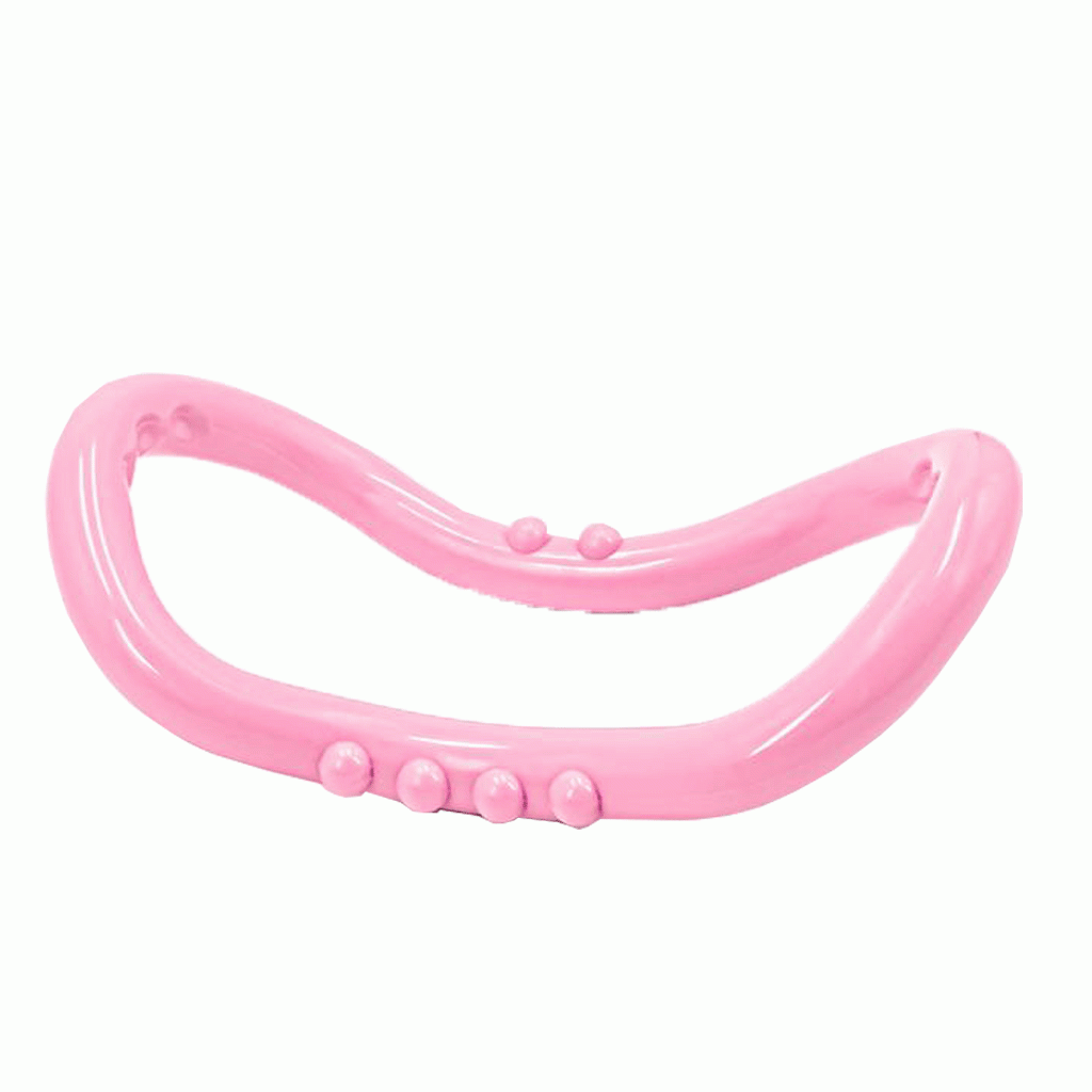 Yoga ring beauty back artifact open shoulder yoga ring open back Pink