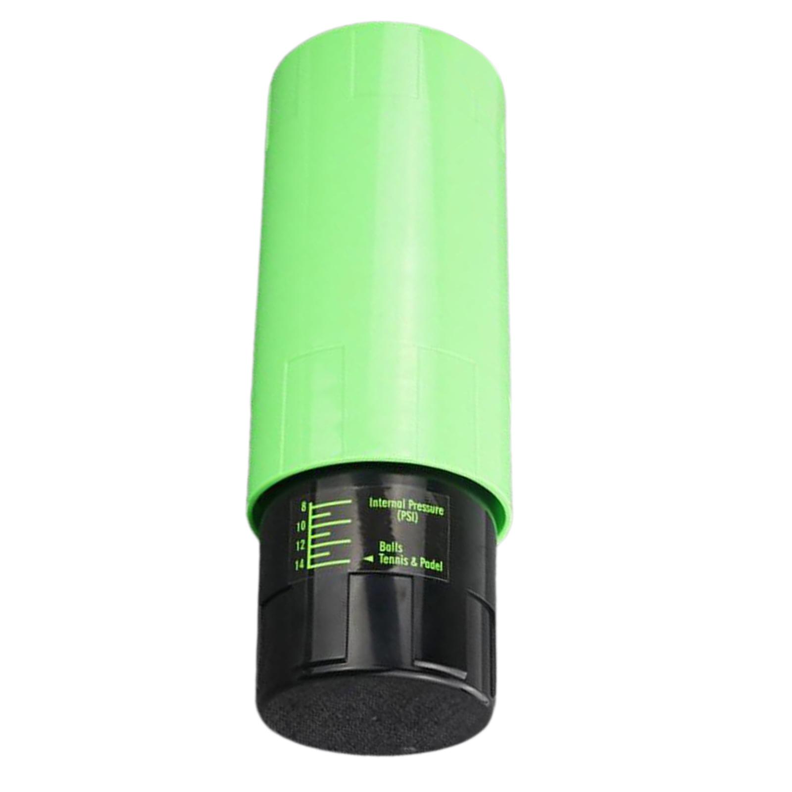 Tennis Ball Saver Tennis Balls Container Carrier Pressurizer Gear Green