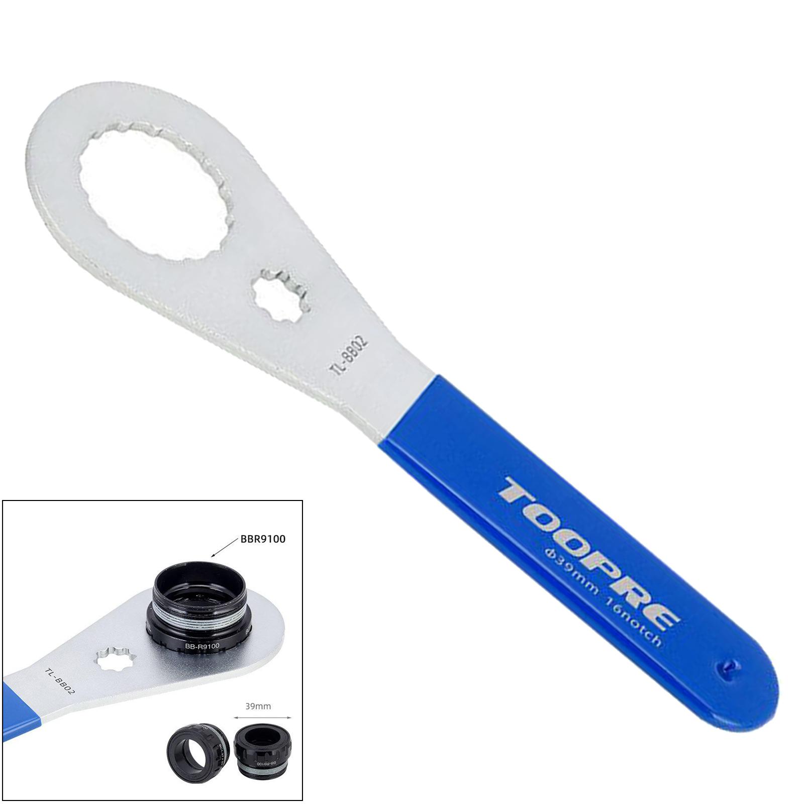 Solid Bike Bottom Bracket Wrench Alloy 16-Notch Removing Spanner TL-BB02