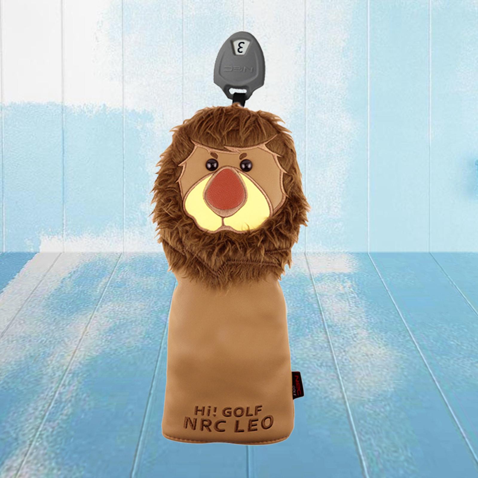 3 Pieces Animal Golf Club Head Cover Driver /Fairway Wood/ Hybrid