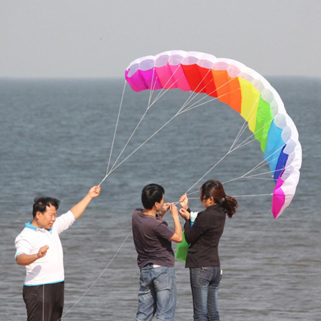 Inflatable Power Kite Rainbow