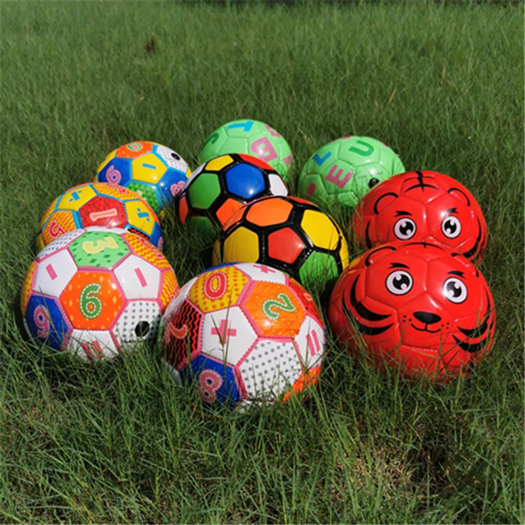 Soccer Ball Children Soft Bouncy Foam Ball Recreation Play 6inch Yellow