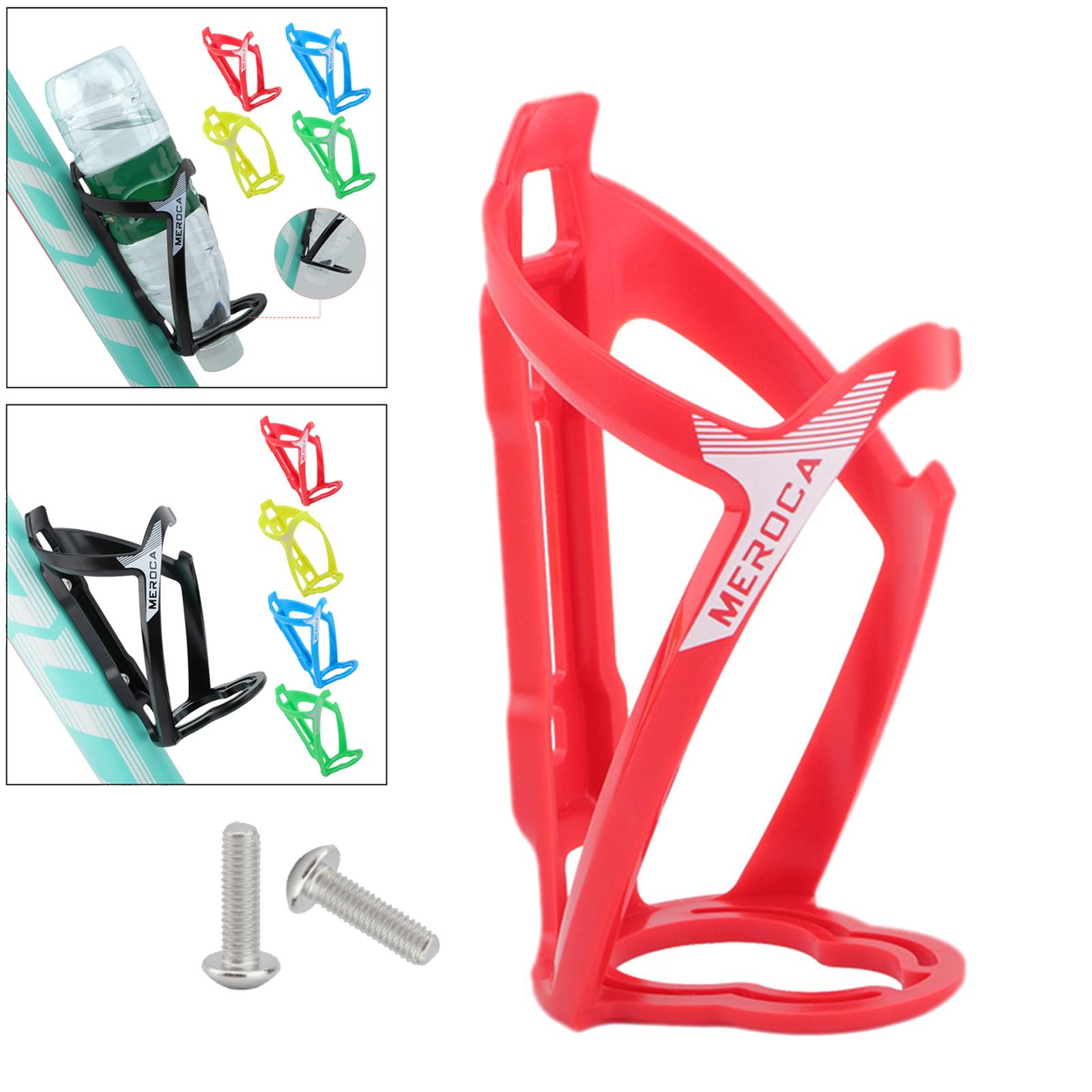 Bike Drink Water Bottle Holder Cup Cages Outdoor Sports Cycling Red