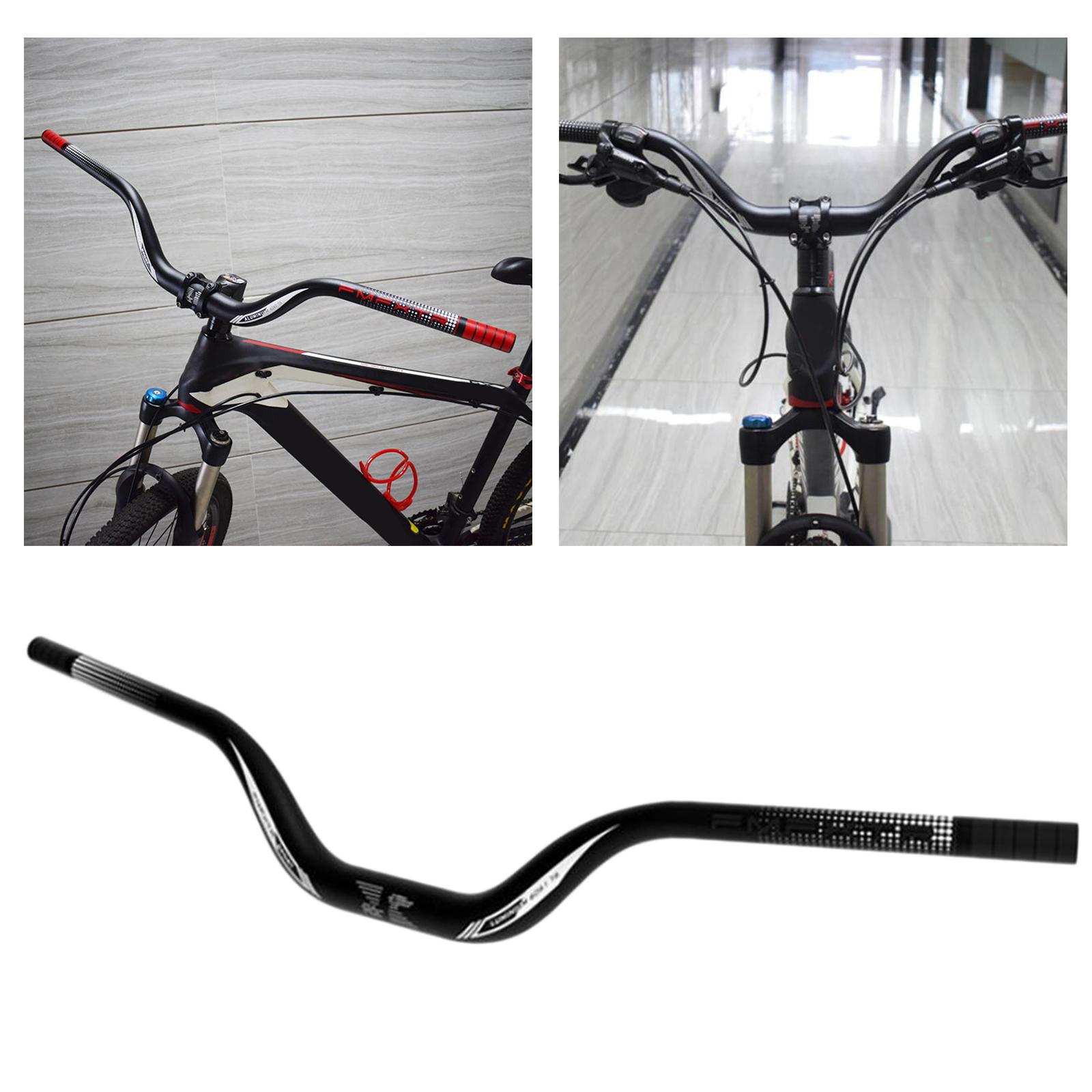 Mountain Bike Handlebar 31.8mm Extra Long Riser Bar 780mm Black