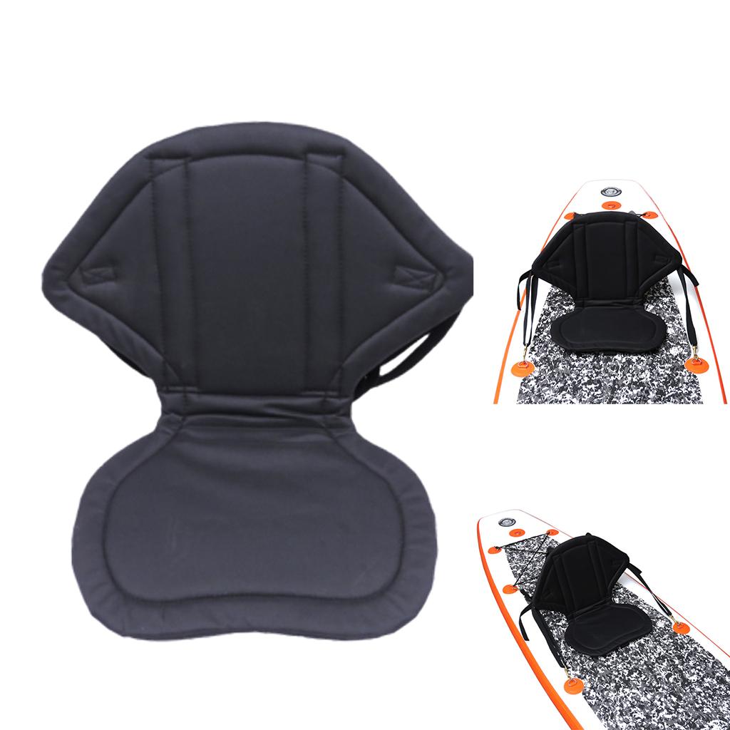 Adjustable Padded Kayak Seat Canoe Backrest for Drifting Fishing Cushion