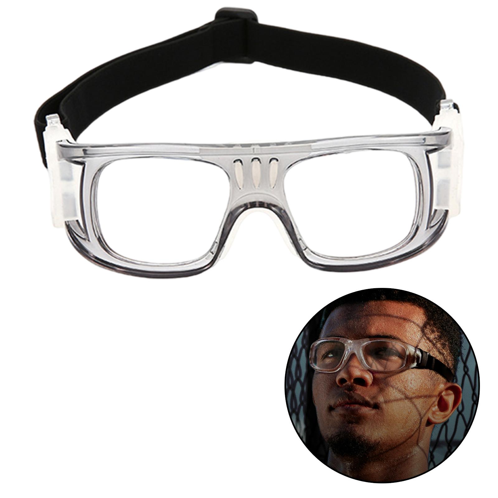 Men Women Basketball Dribble Goggles Cycling Glasses Outdoor Sports Eyewear Light Gray