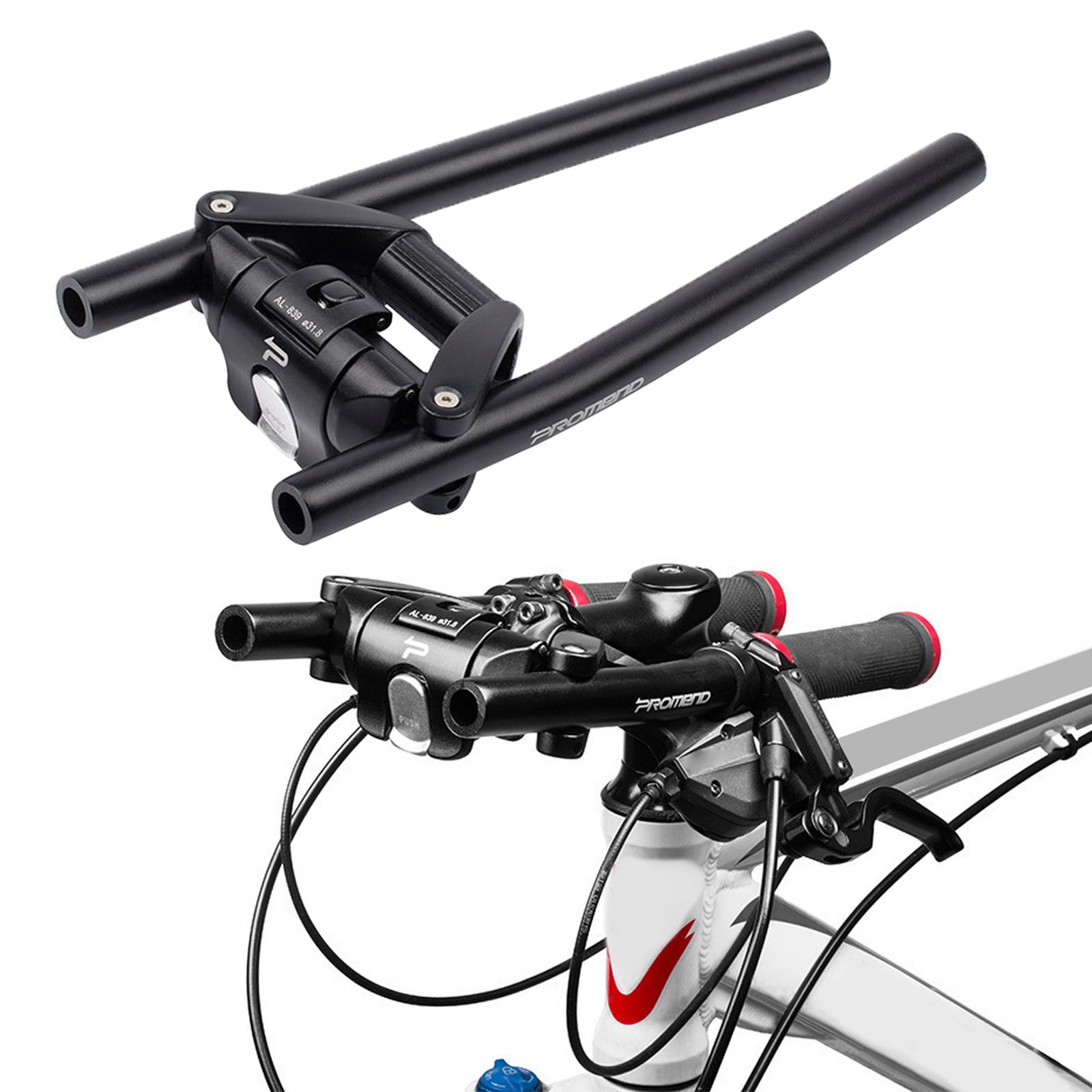 Foldable Handlebar Straight Alloy Mountain Bike Bicycle Accs for 25.4mm